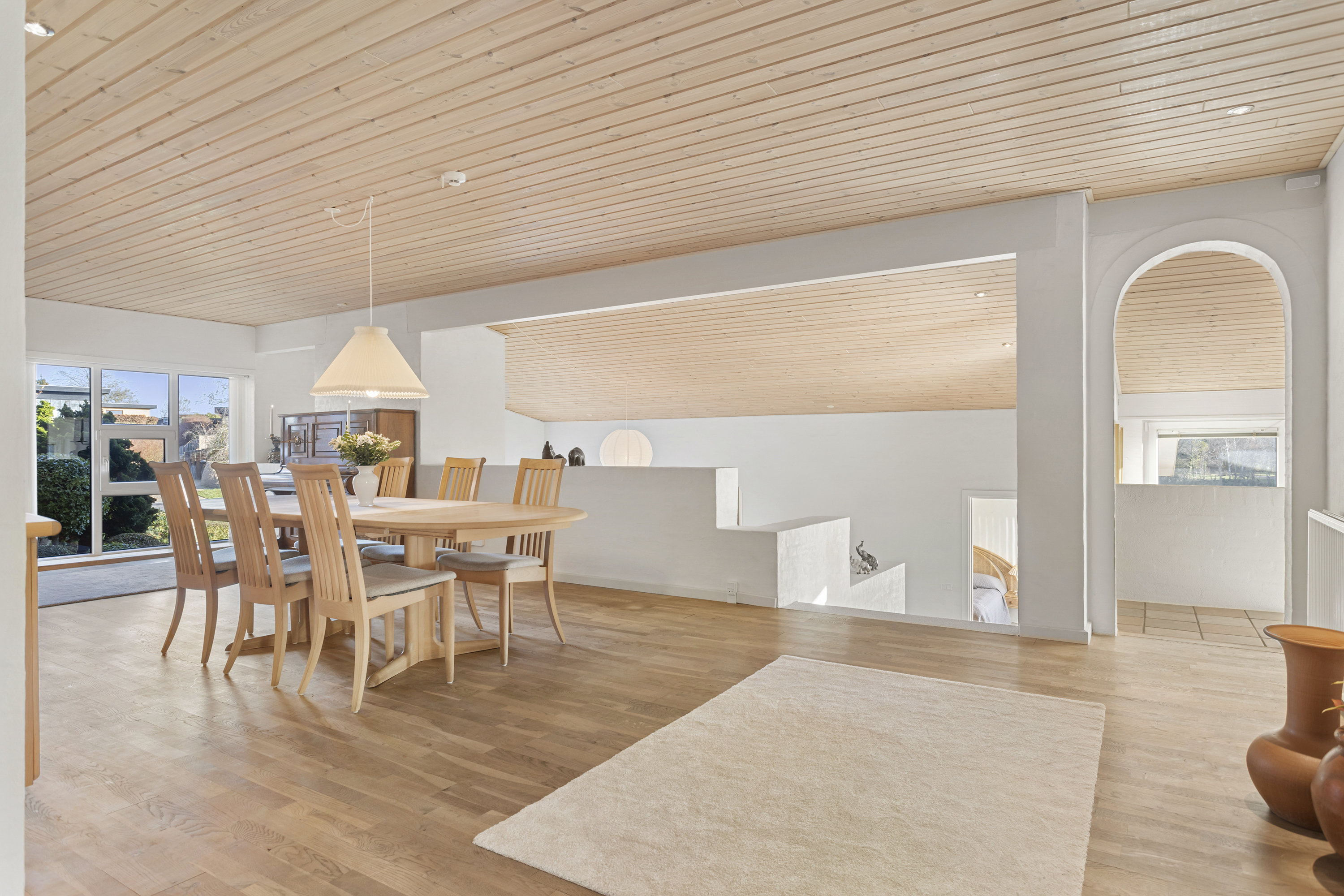 Fremhævet stue billede i fuldskærmstilstand. Billede af Hestetoften 1, Ravnshøj, 9900 Frederikshavn