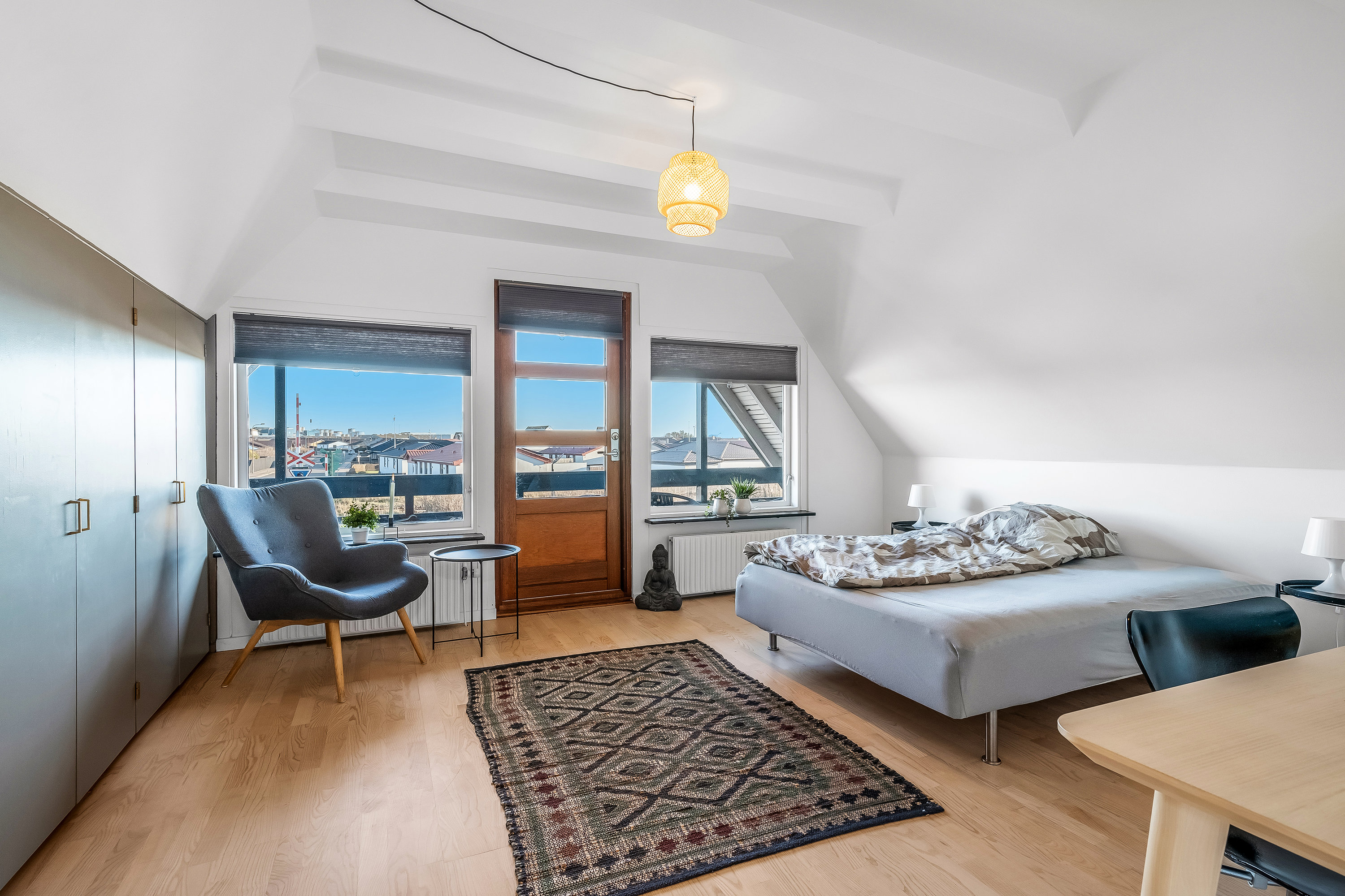 Fremhævet soveværelse billede i fuldskærmstilstand. Billede af Jagtvej 10, 7680 Thyborøn