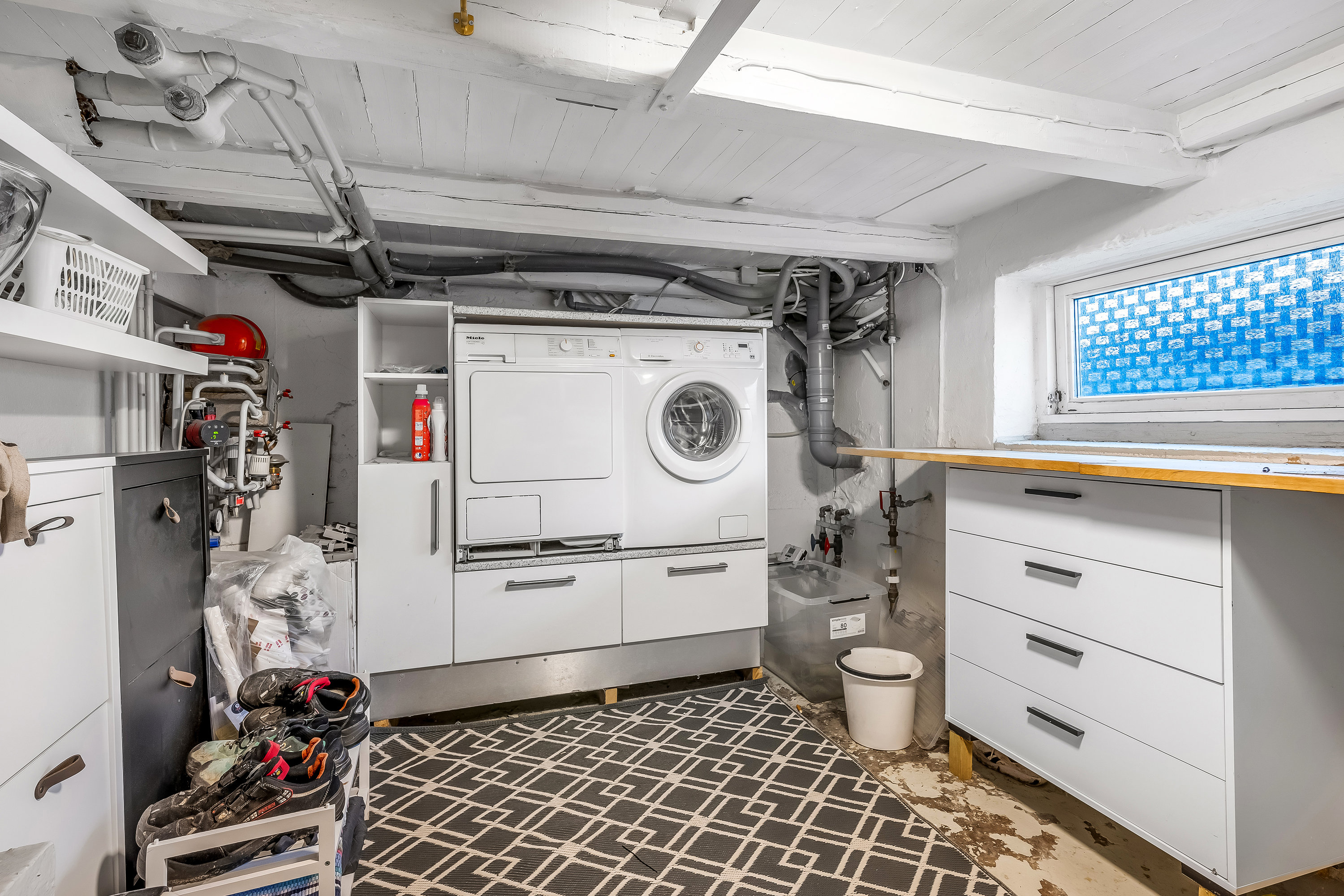 Fremhævet vaskerum billede i fuldskærmstilstand. Billede af Jagtvej 10, 7680 Thyborøn