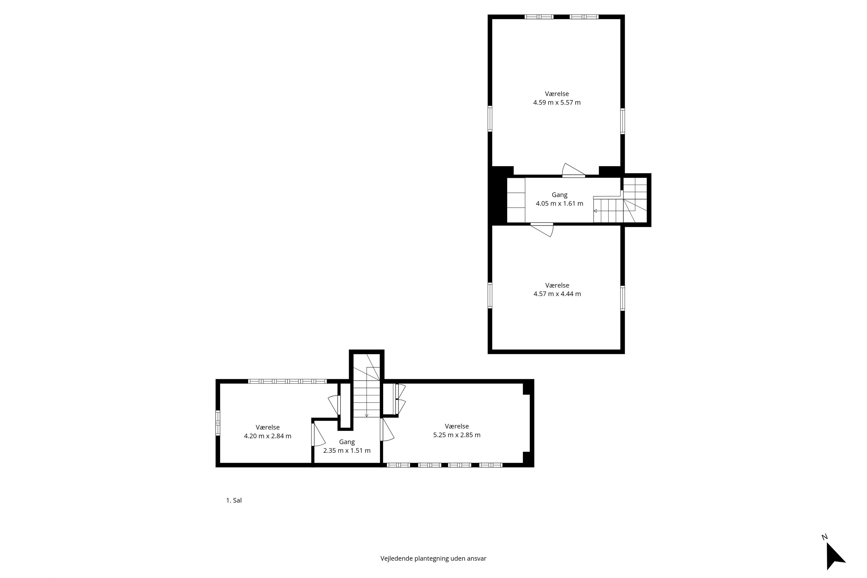 Plantegninger billede af Gierslevvej 1, Løve, 4270 Høng