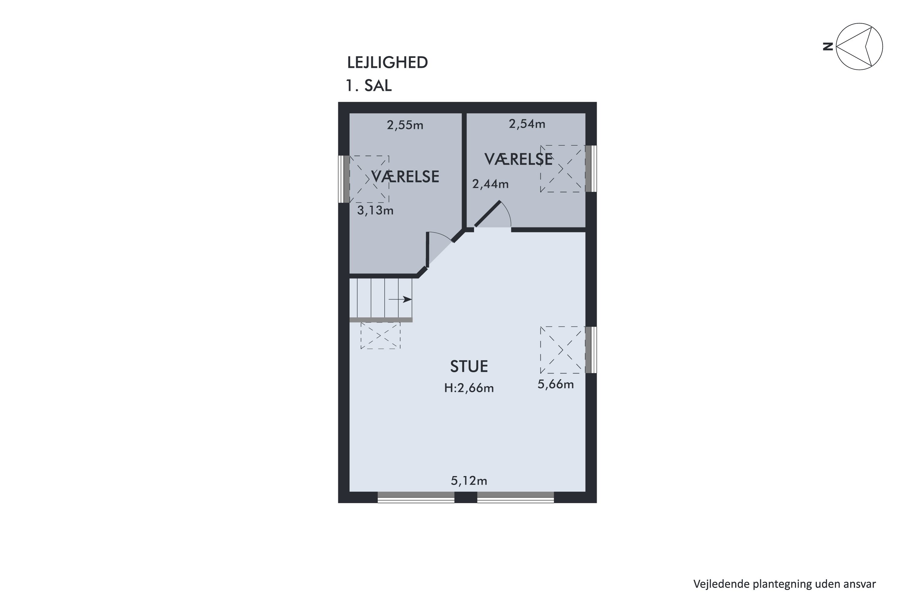 Plantegninger billede af Lykkebrovej 1, 4672 Klippinge