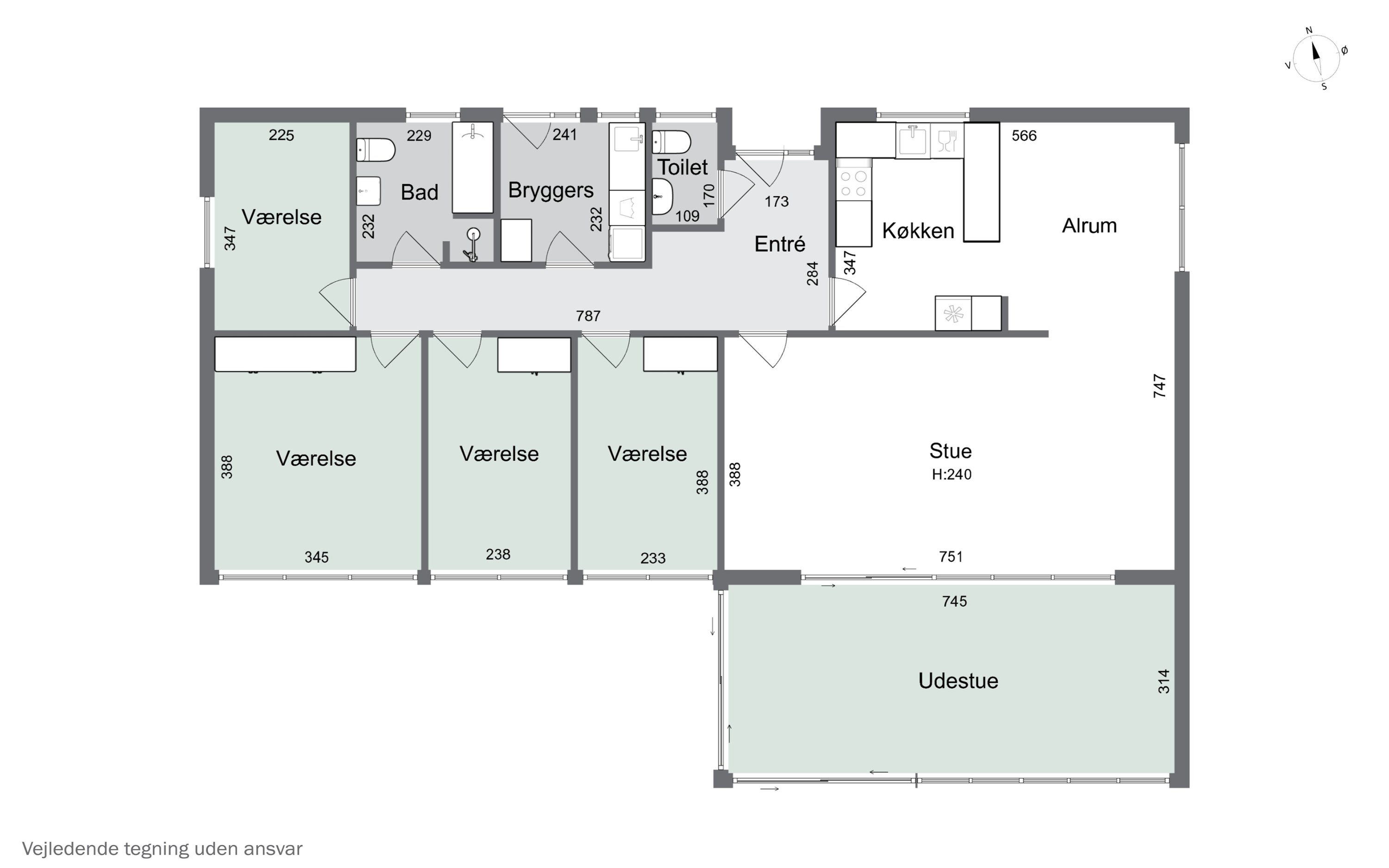 Plantegninger billede af Smedevej 20, 4400 Kalundborg