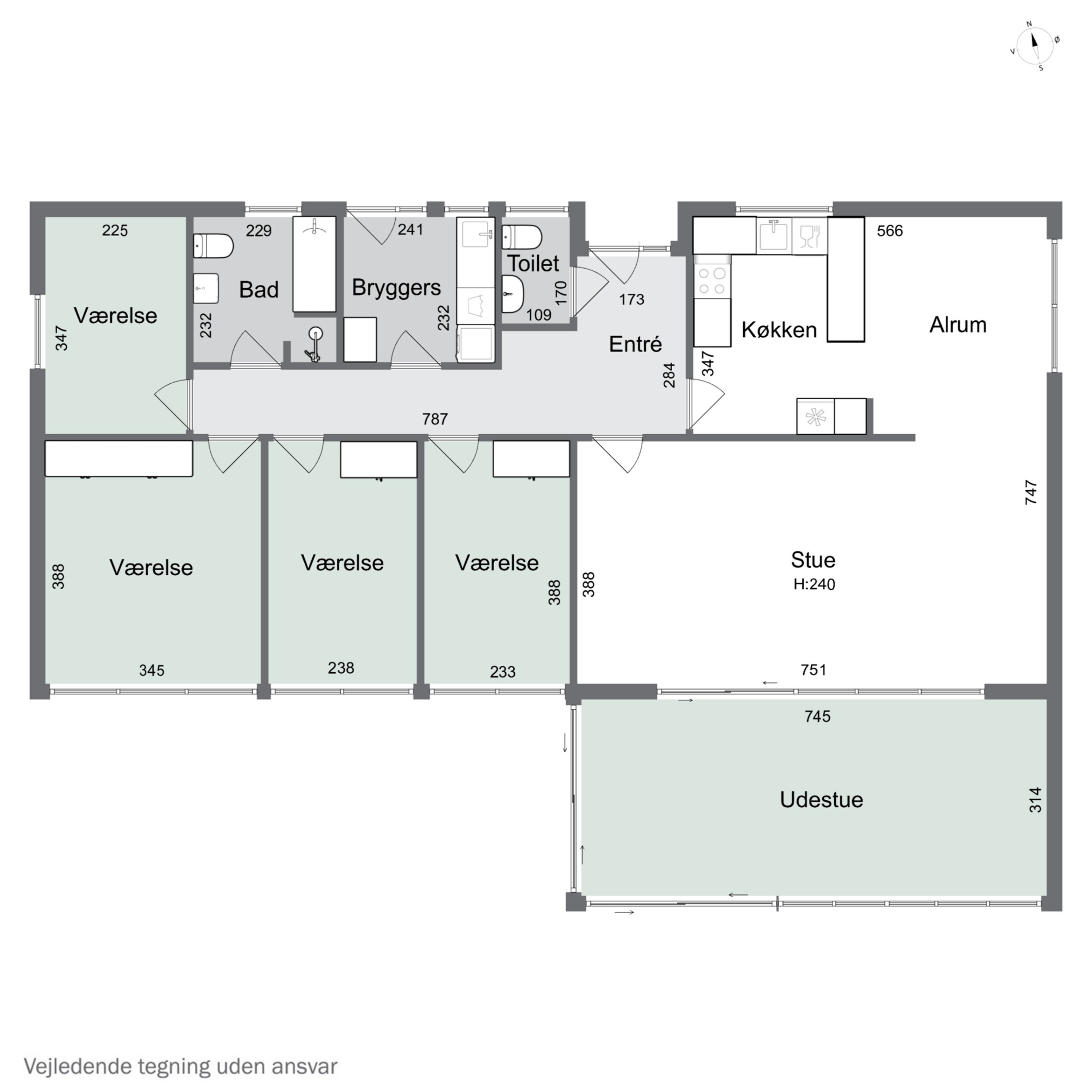 Plantegninger billede af Smedevej 20, 4400 Kalundborg