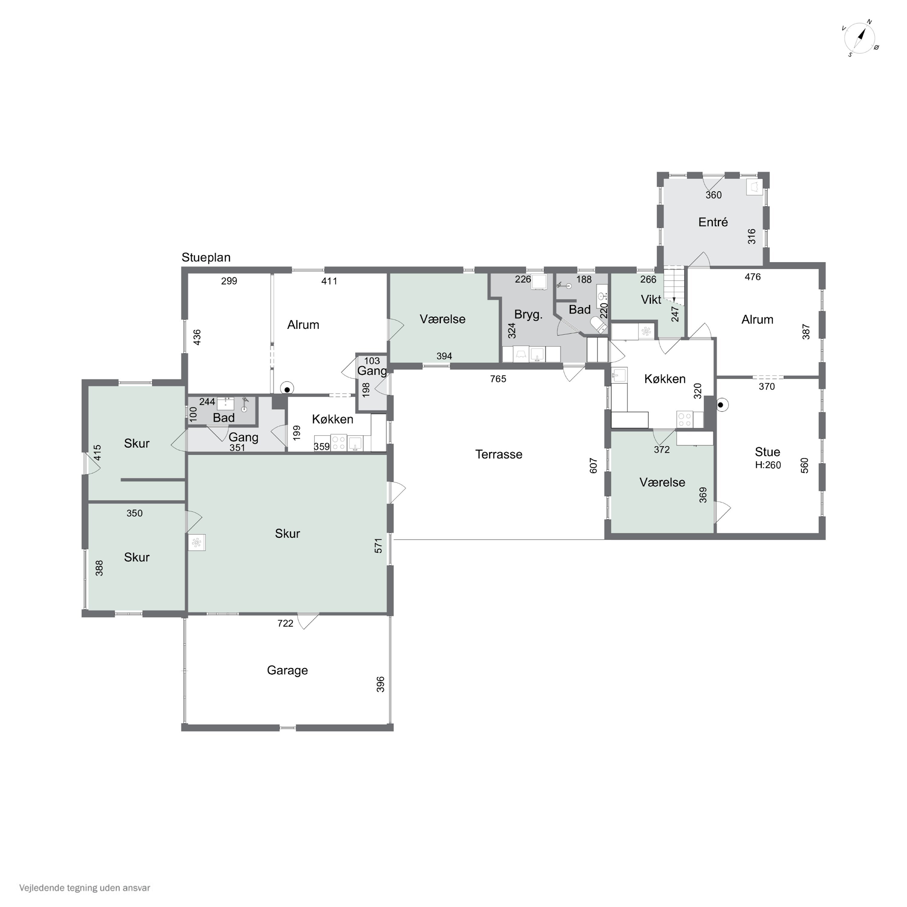 Plantegninger billede af Assensvej 157A, 5771 Stenstrup