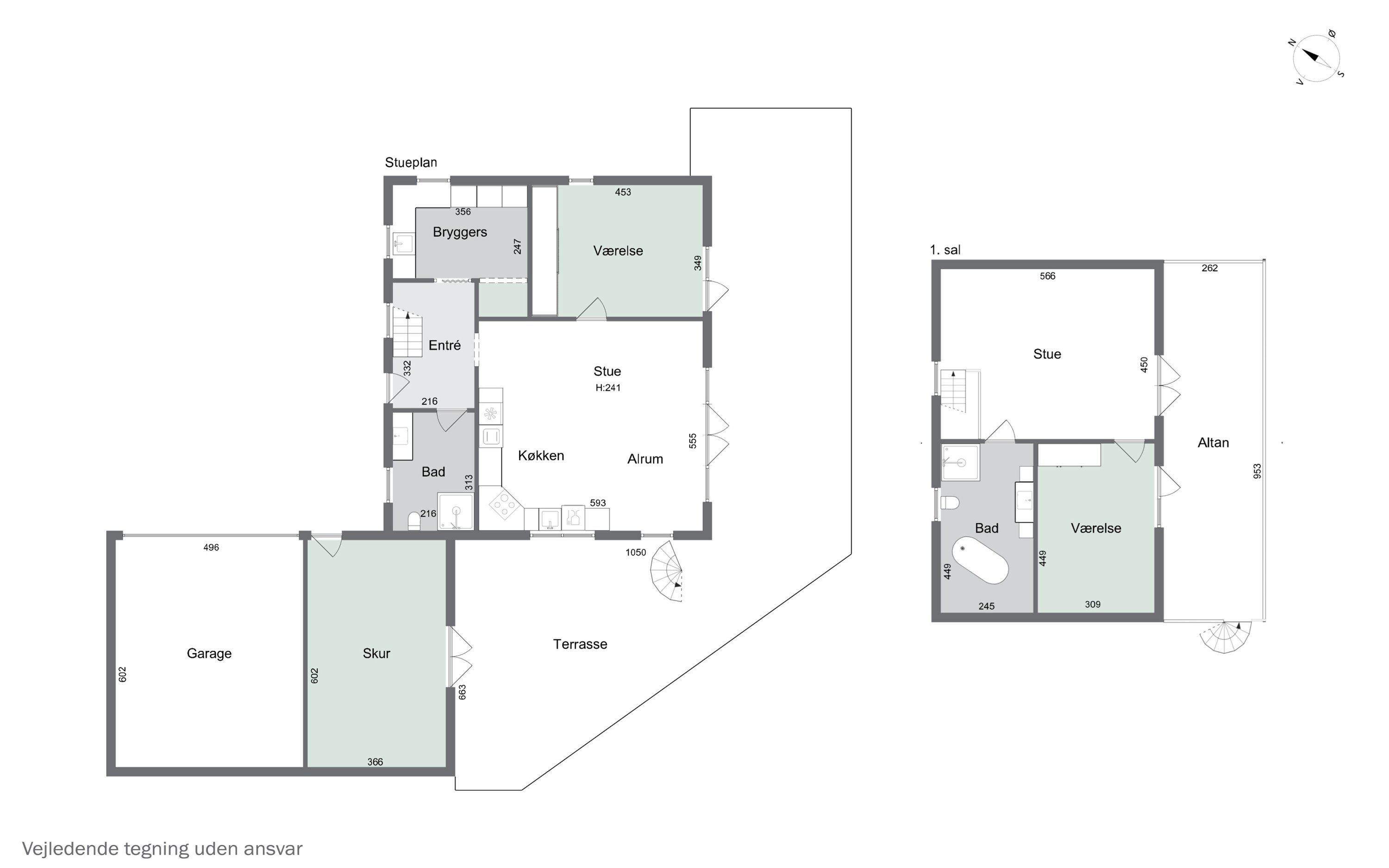 Plantegninger billede af Musvitvej 6, Kollund, 6340 Kruså