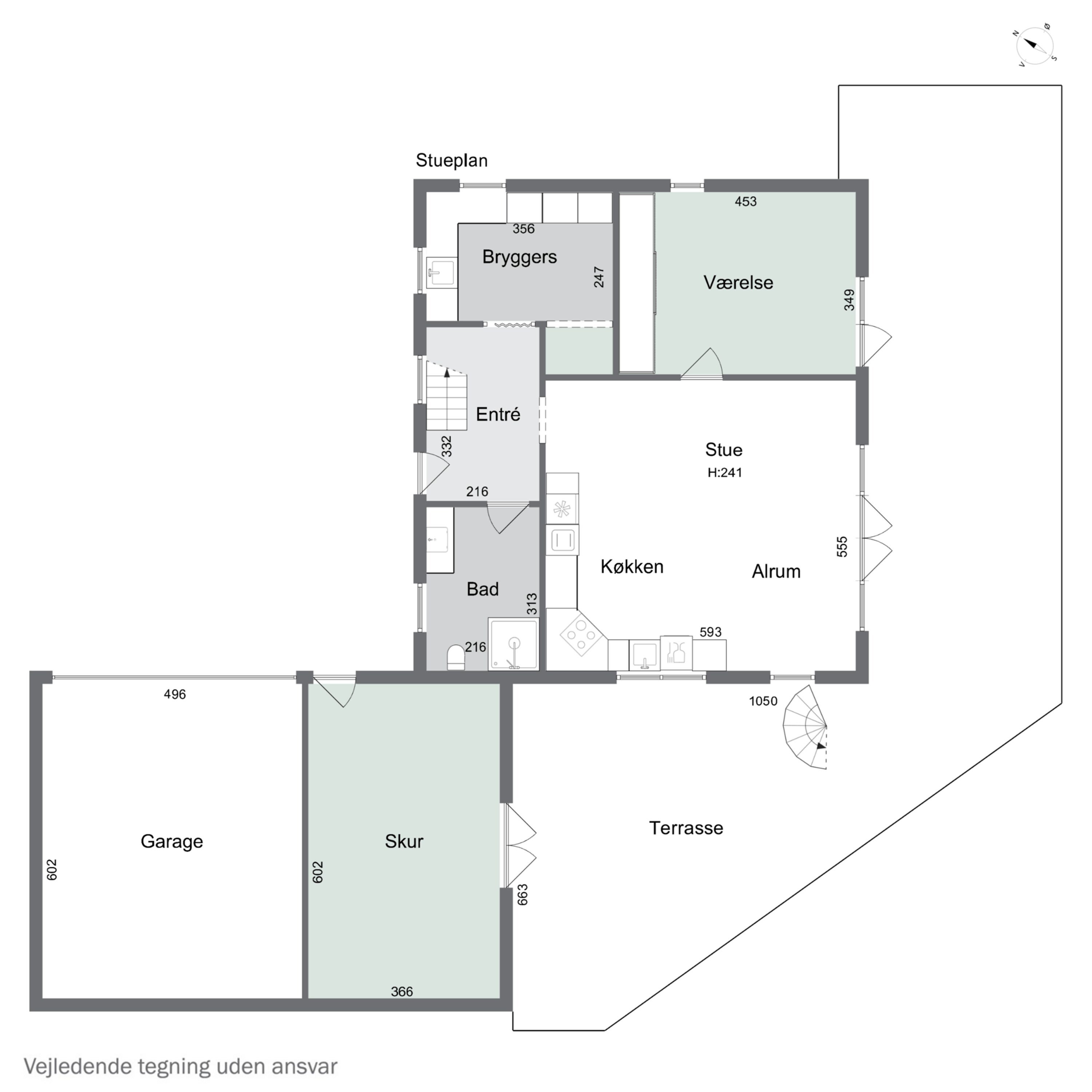 Plantegninger billede af Musvitvej 6, Kollund, 6340 Kruså