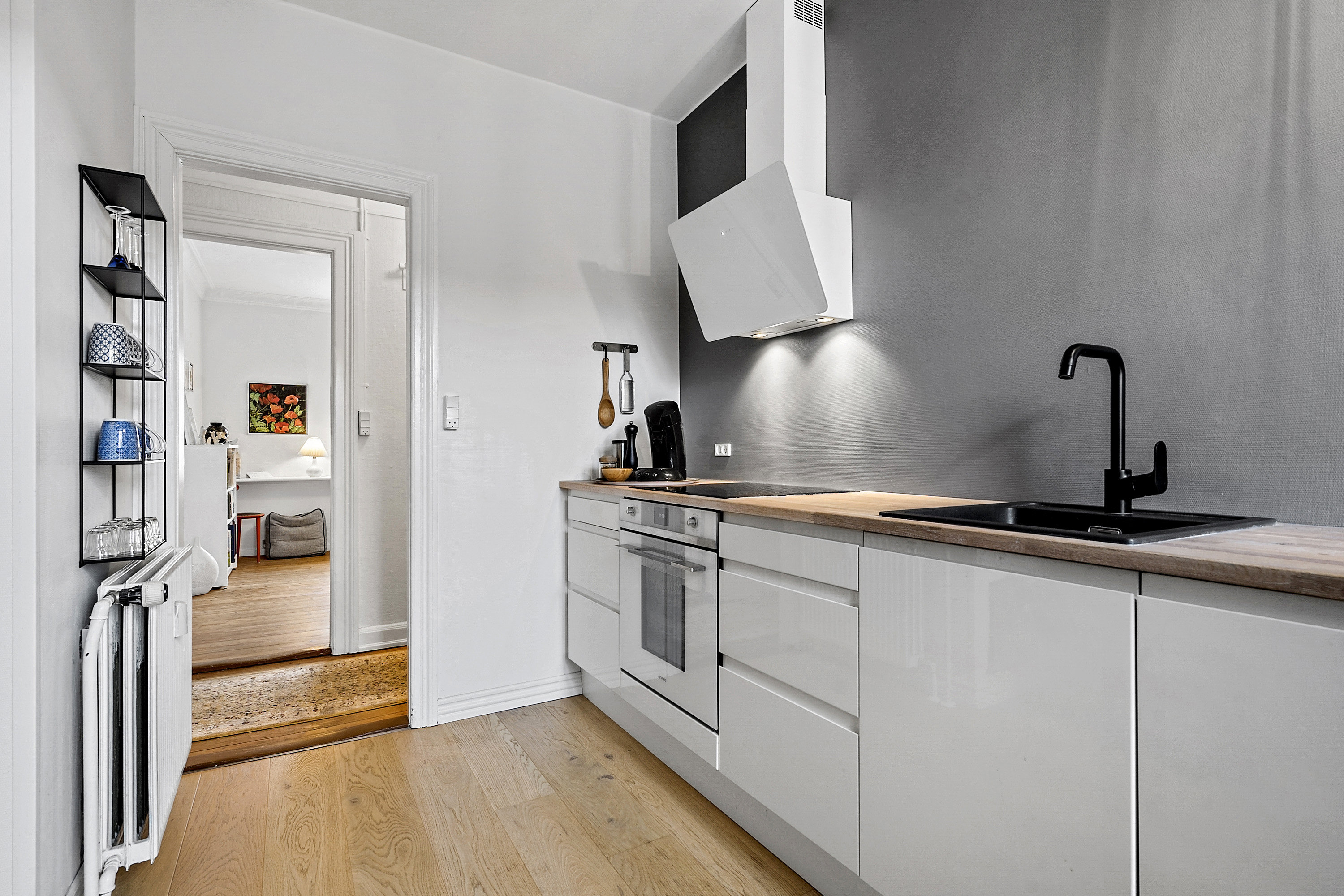 Fremhævet køkken billede i fuldskærmstilstand. Billede af Finlandsgade 6, 3. tv., 9000 Aalborg