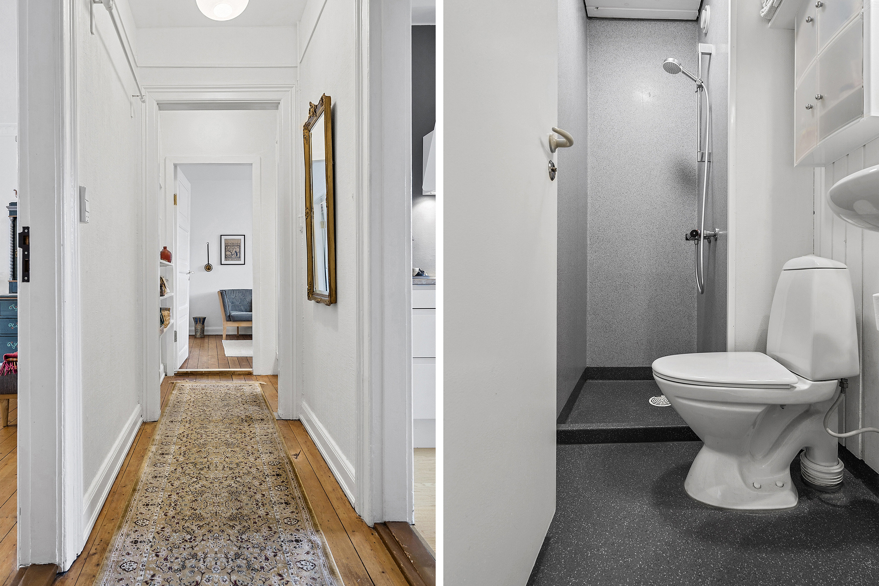 Fremhævet badeværelse billede i fuldskærmstilstand. Billede af Finlandsgade 6, 3. tv., 9000 Aalborg