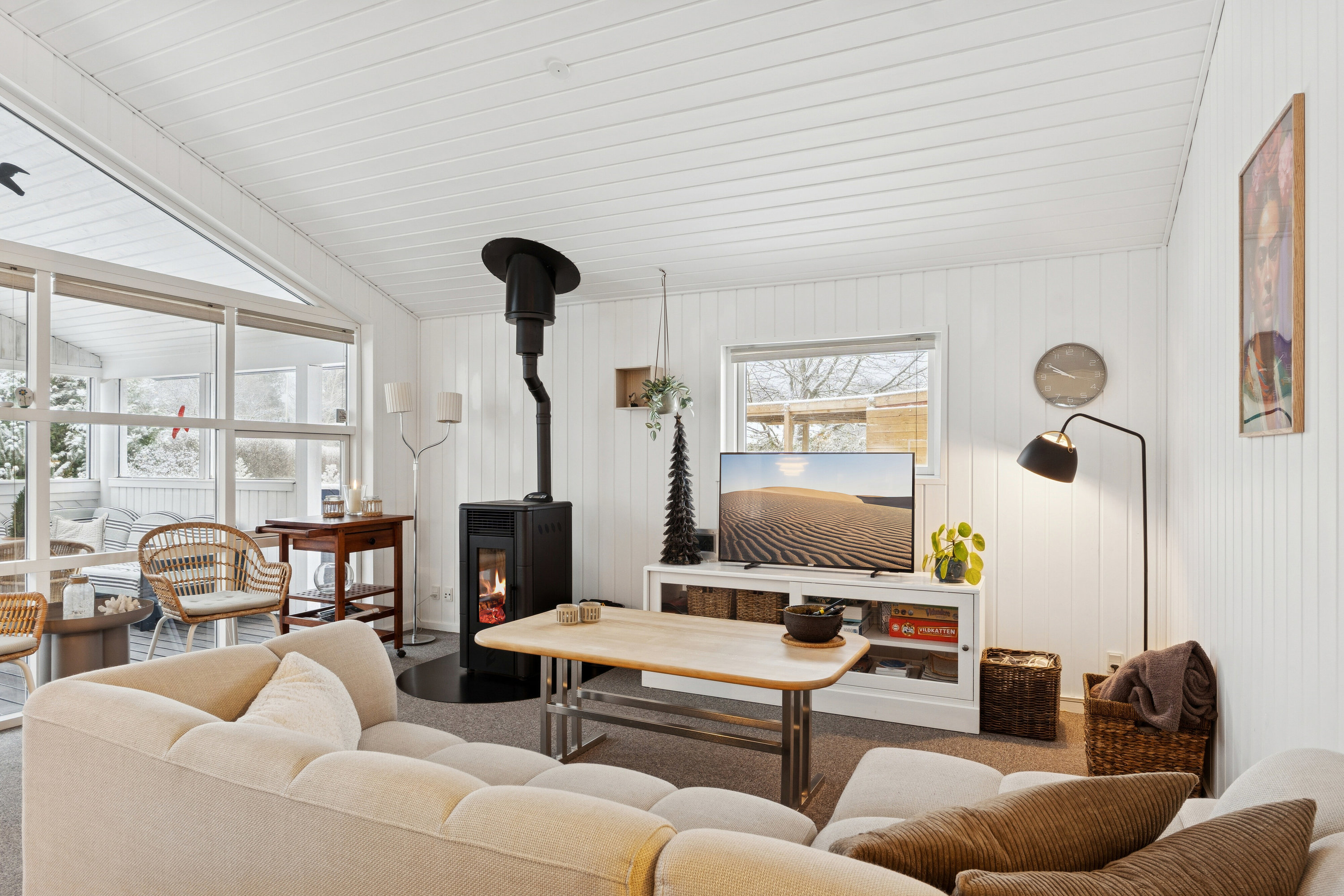 Fremhævet stue billede i fuldskærmstilstand. Billede af Dalvej 24, 4760 Vordingborg