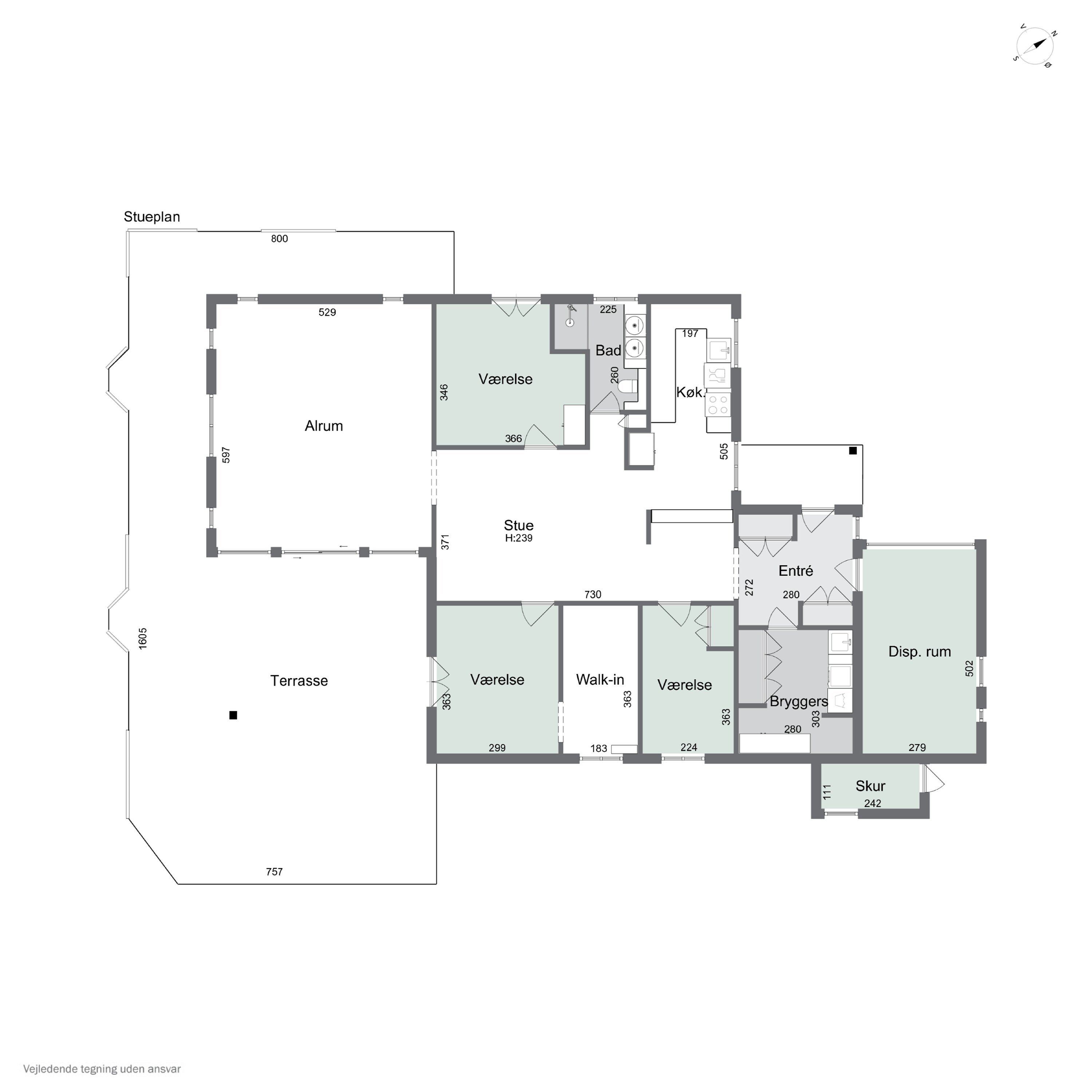 Plantegninger billede af Ulsevej 30, Olstrup, 4690 Haslev