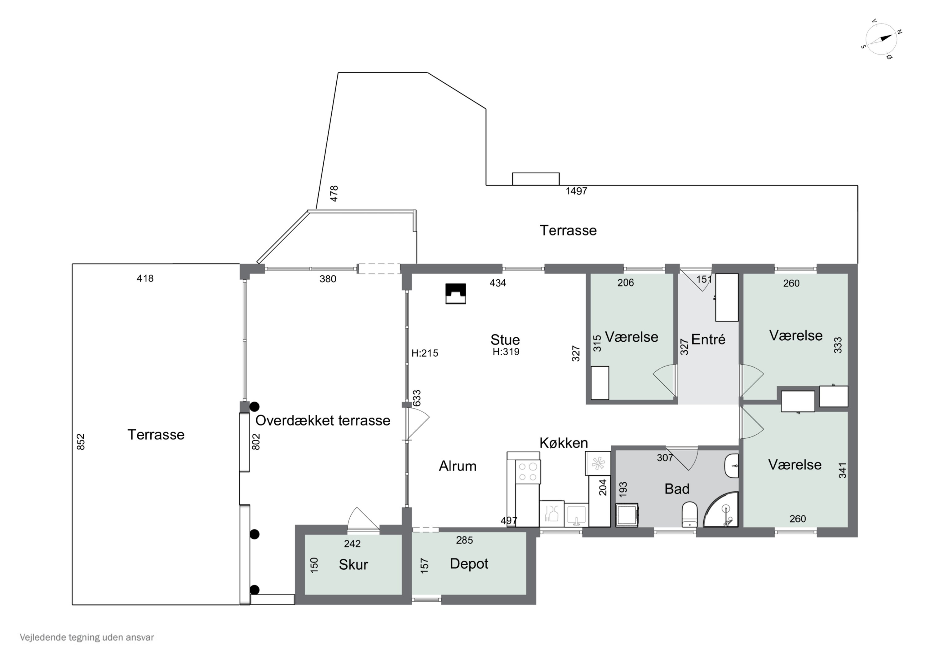 Plantegninger billede af Dalvej 24, 4760 Vordingborg