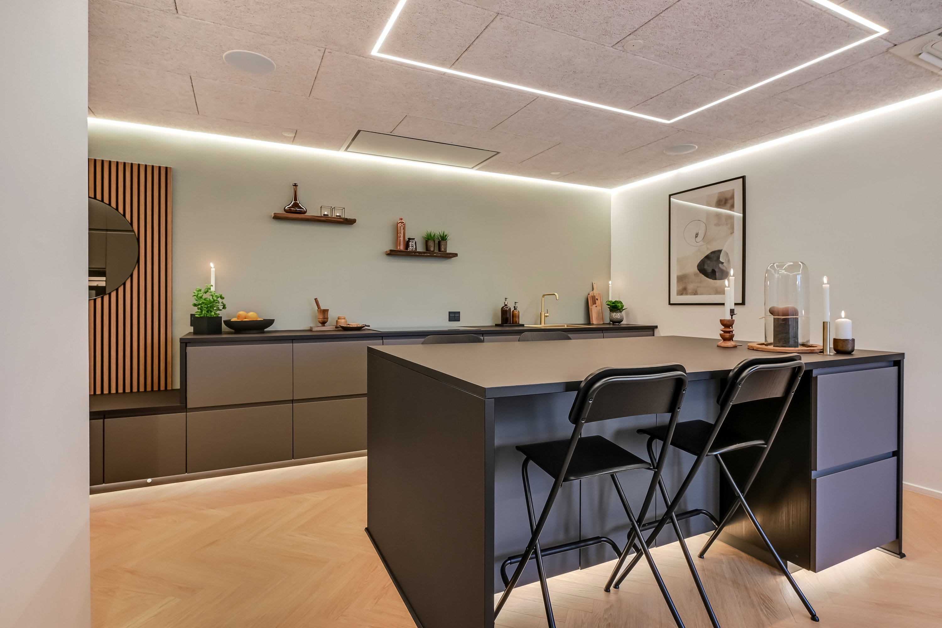 Fremhævet køkken billede i fuldskærmstilstand. Billede af Vesterhavsparken 30, 6857 Blåvand