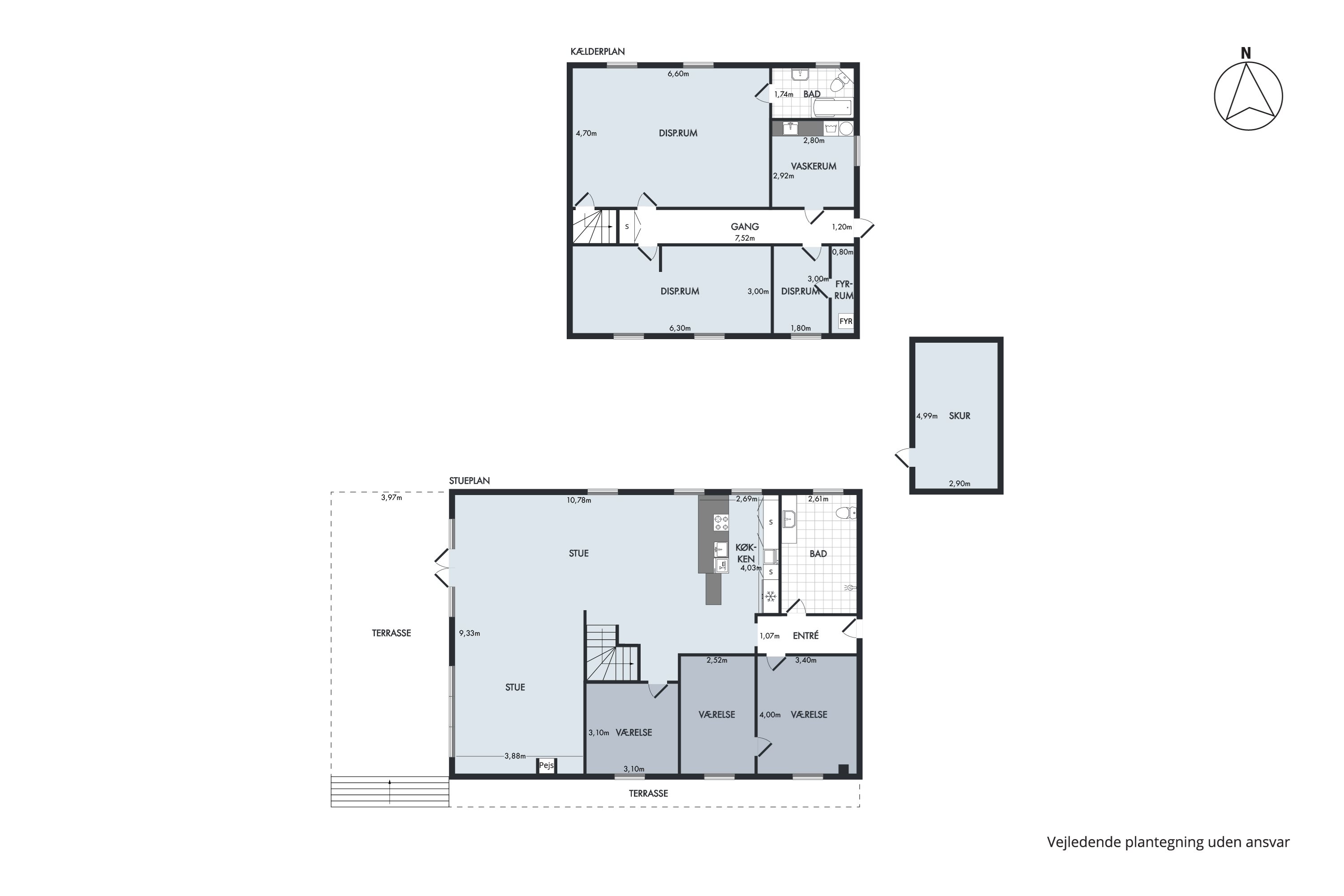 Plantegninger billede af Viggo Barfoeds Alle 50, 2750 Ballerup