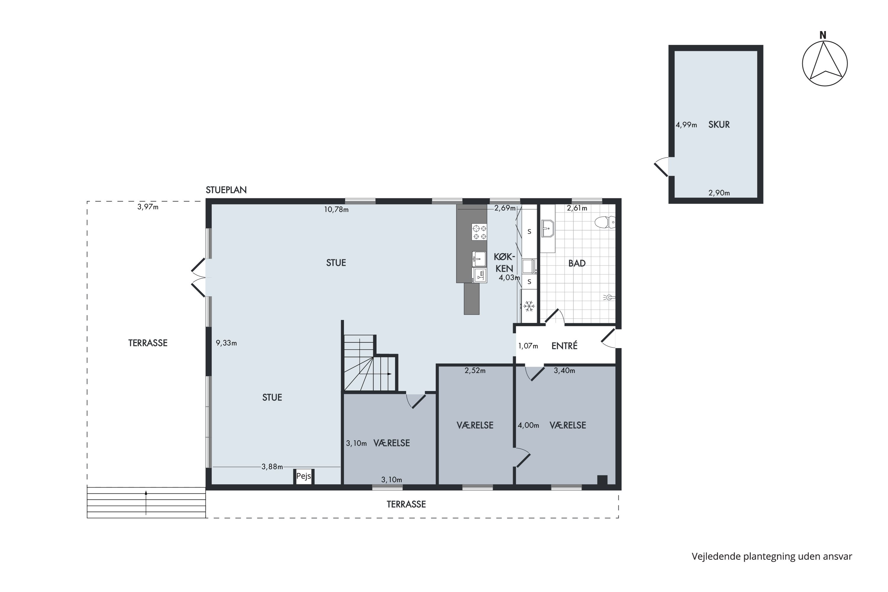 Plantegninger billede af Viggo Barfoeds Alle 50, 2750 Ballerup