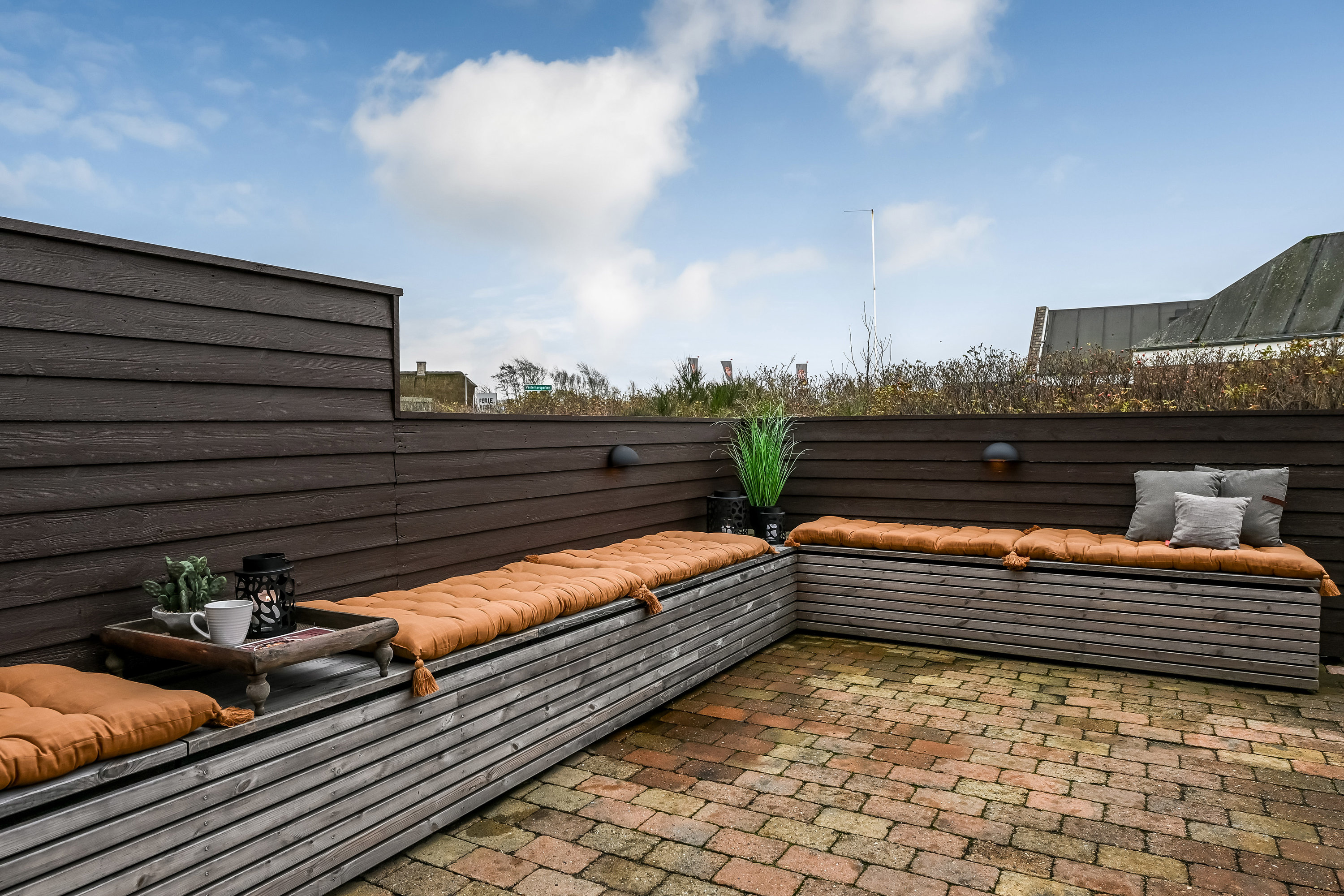 Fremhævet terrasse billede i fuldskærmstilstand. Billede af Vesterhavsparken 30, 6857 Blåvand