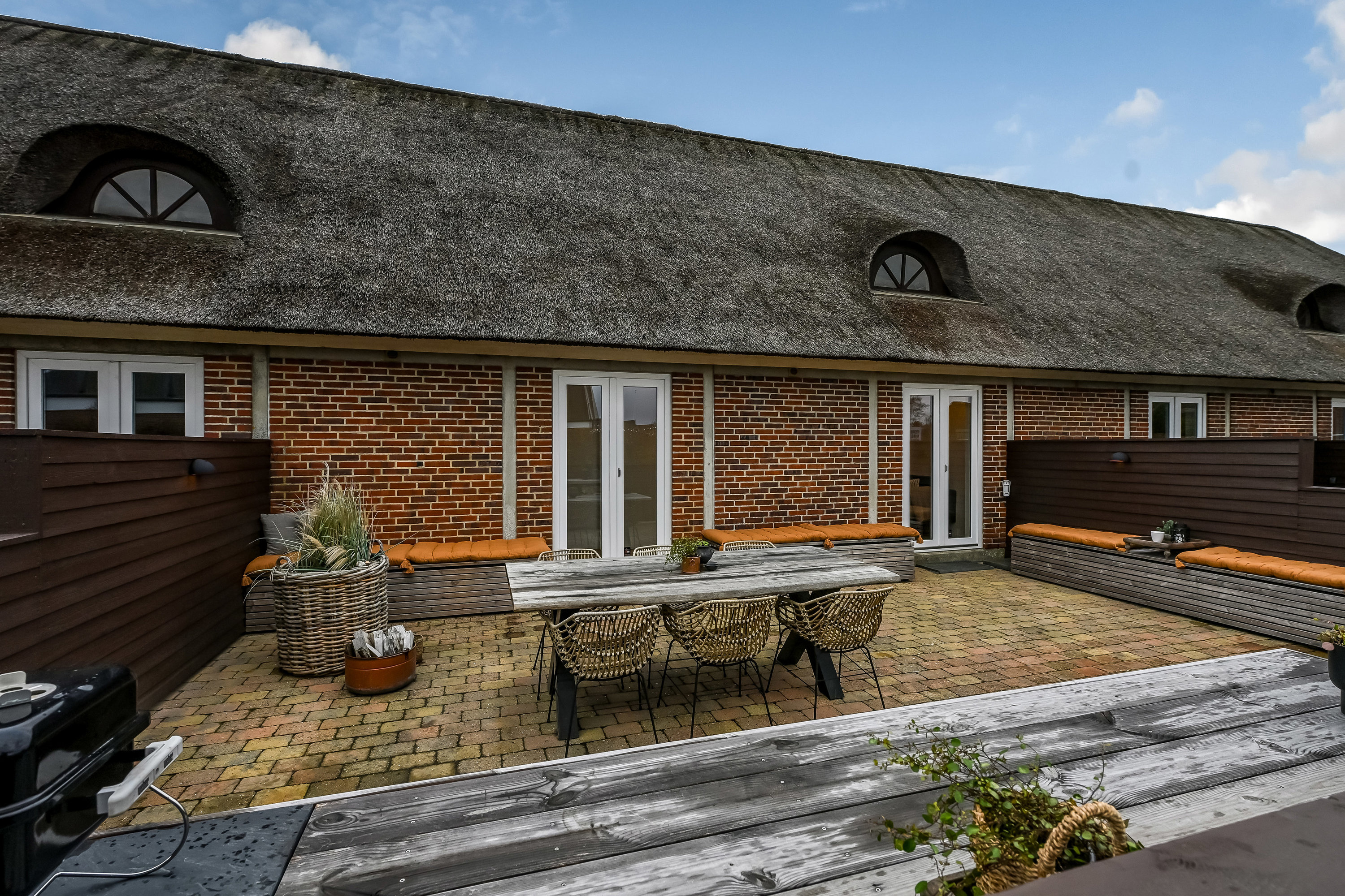 Miniaturebillede 1: terrasse. Billede af Vesterhavsparken 30, 6857 Blåvand