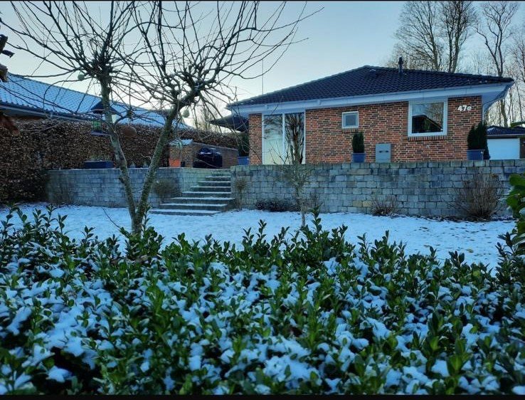 Fremhævet street view billede i fuldskærmstilstand. Billede af Østerskovvej 47E, Kollund, 6340 Kruså