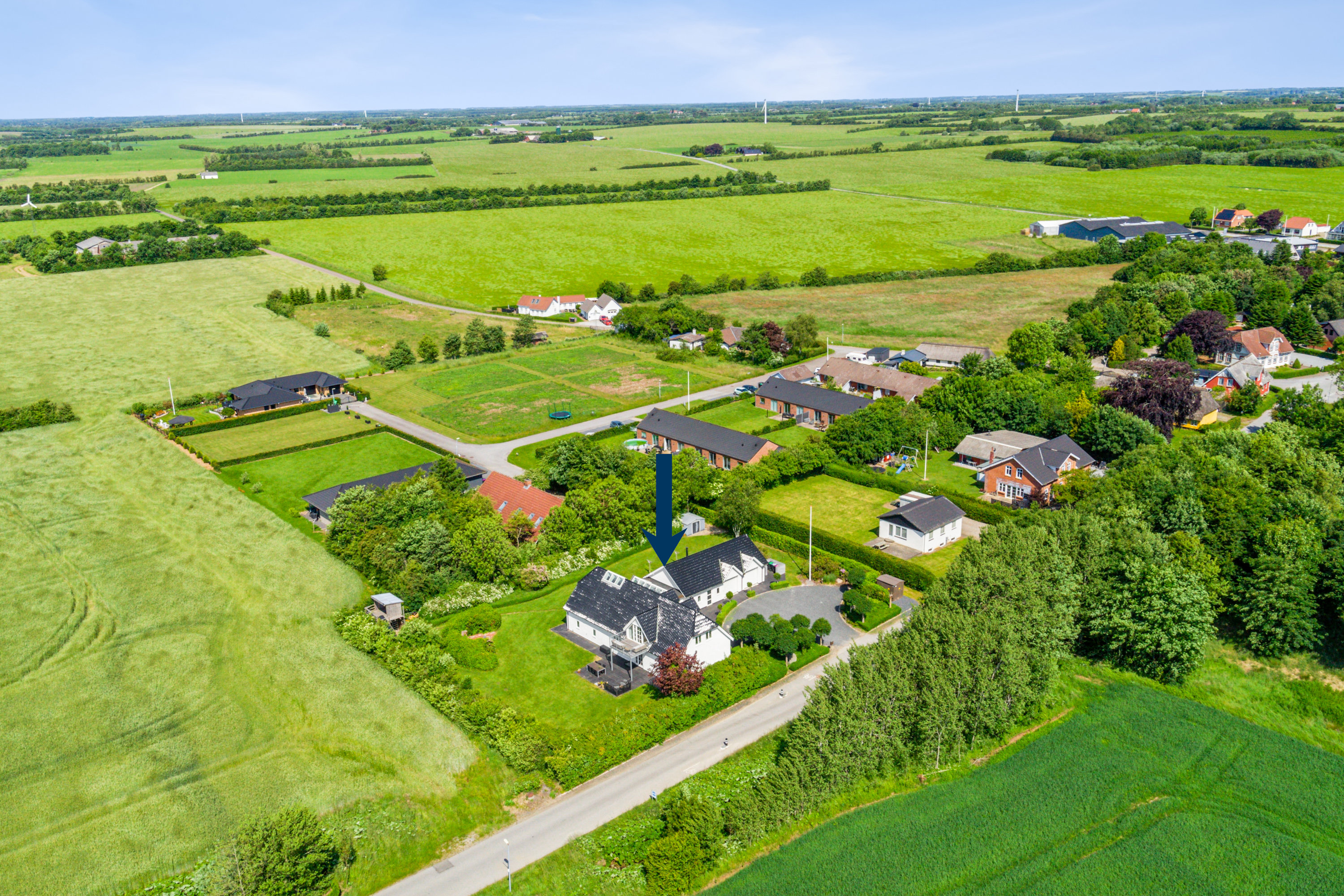 Fremhævet  billede i fuldskærmstilstand. Billede af Stampemøllevej 26, Fole, 6510 Gram