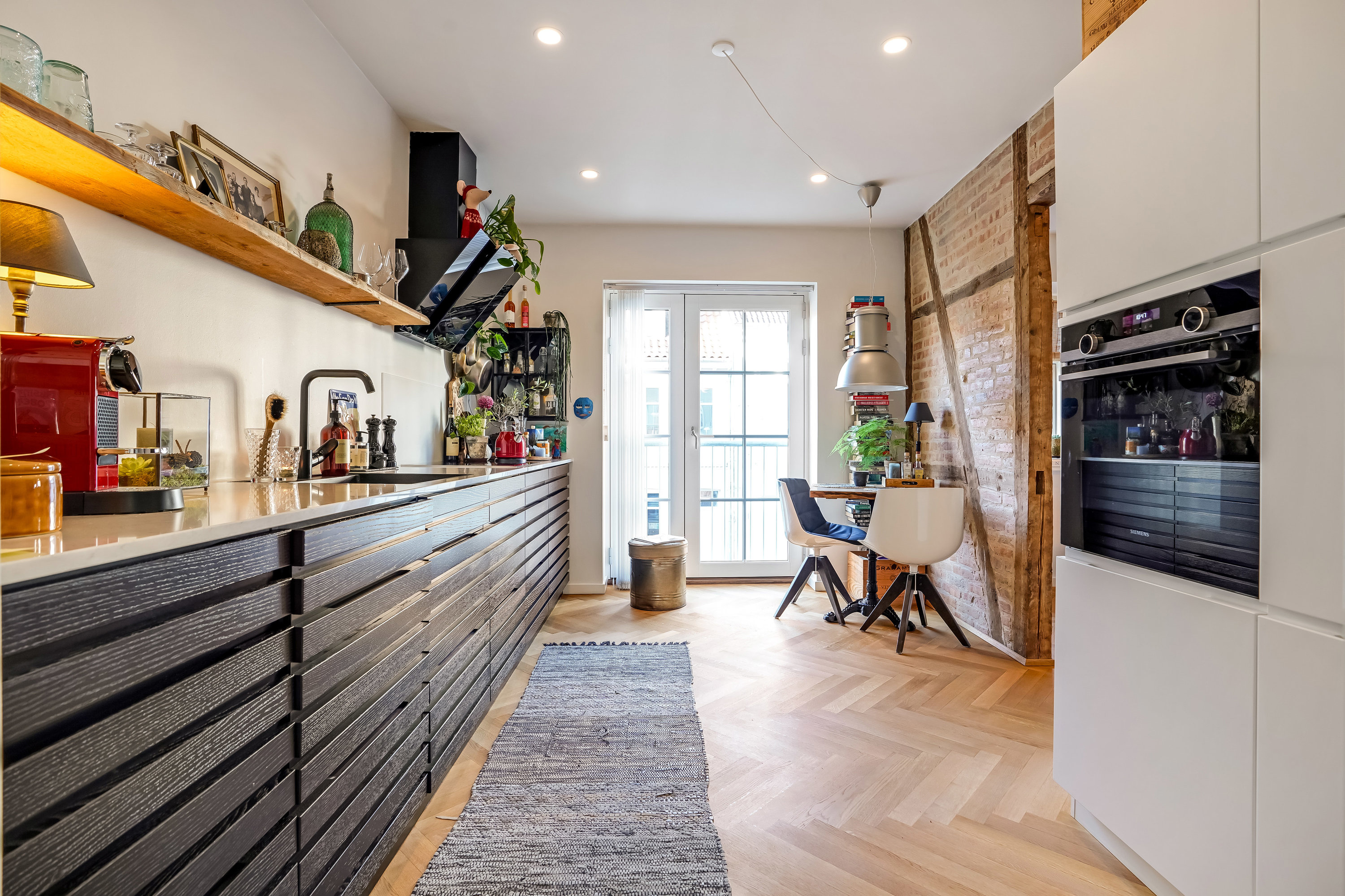 Fremhævet køkken billede i fuldskærmstilstand. Billede af Søndergade 24B, 1., 5000 Odense C