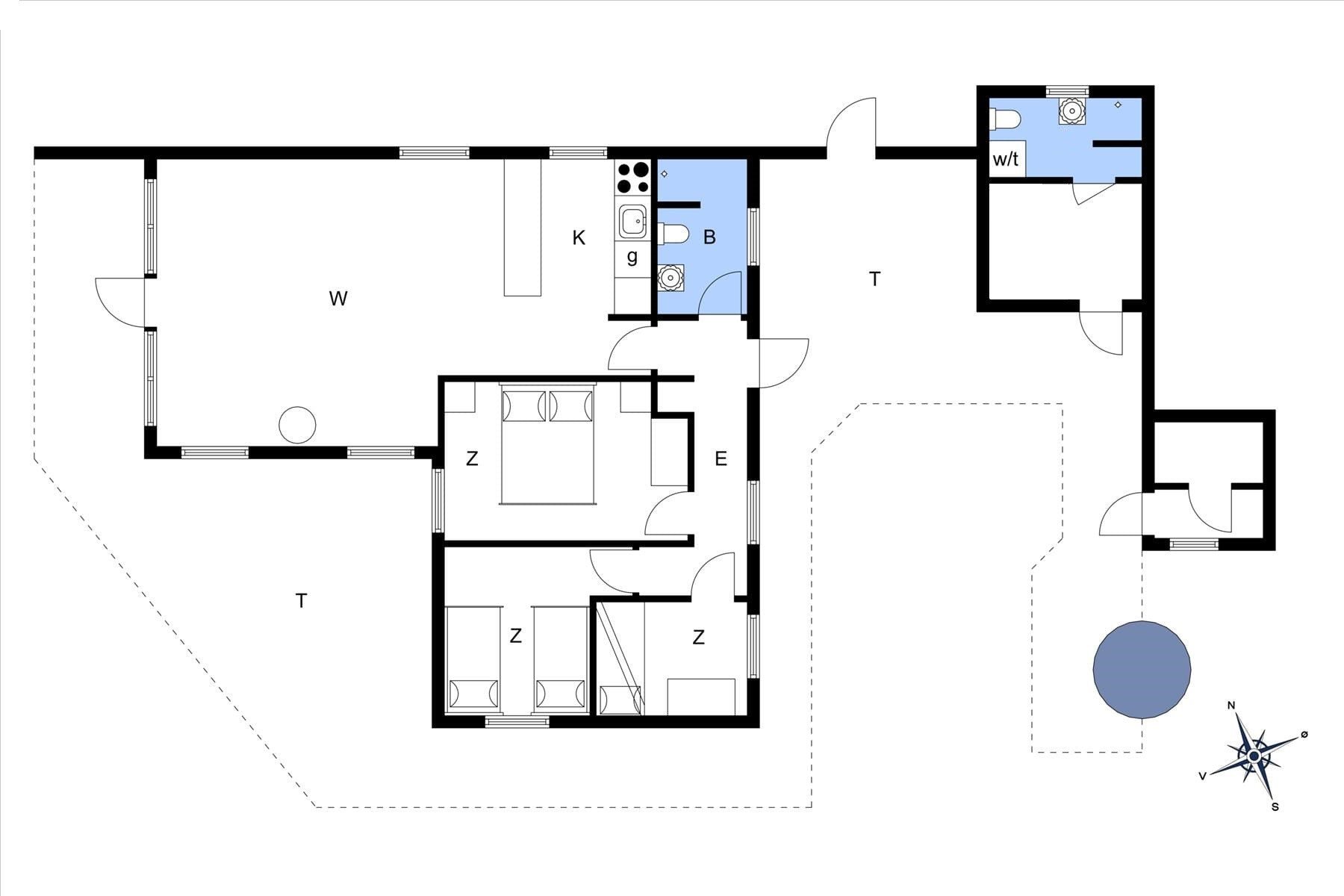 Plantegninger billede af Nordslugen 9, 6857 Blåvand