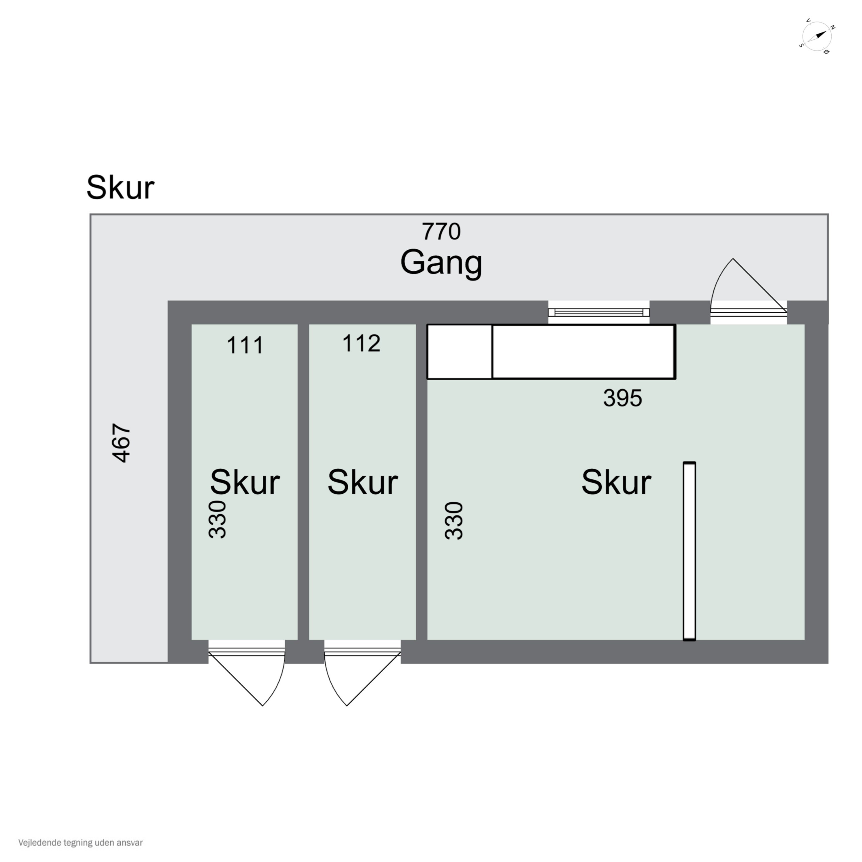 Plantegninger billede af Rørmosevej 40, 4400 Kalundborg