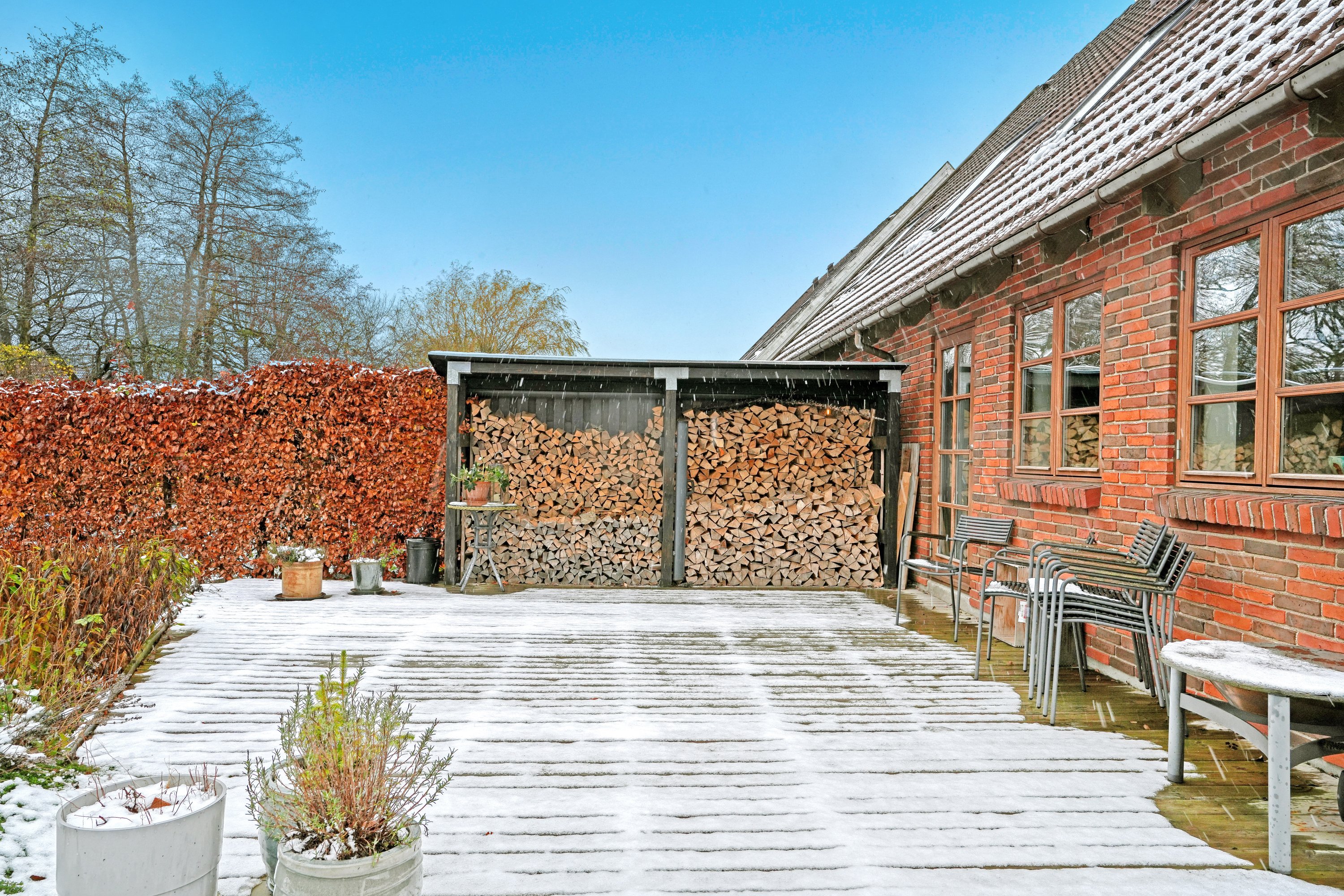 Fremhævet terrasse billede i fuldskærmstilstand. Billede af Børnehave Alle 12, 4622 Havdrup