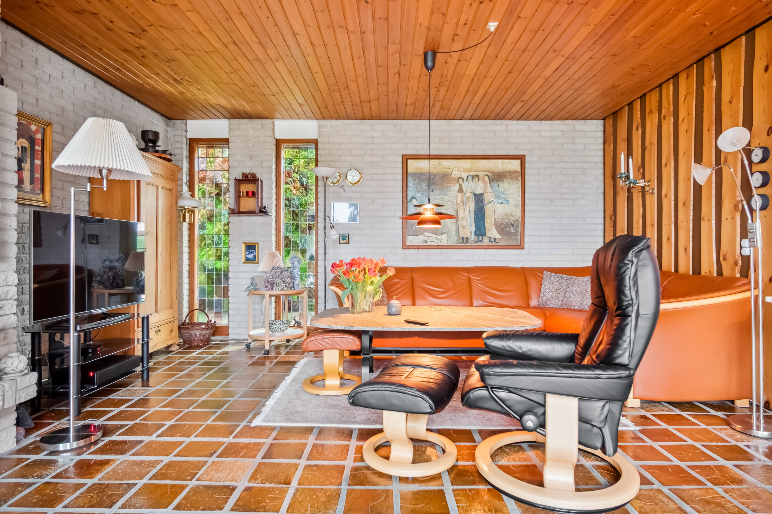 Fremhævet stue billede i fuldskærmstilstand. Billede af Nørrebred 148, 2625 Vallensbæk