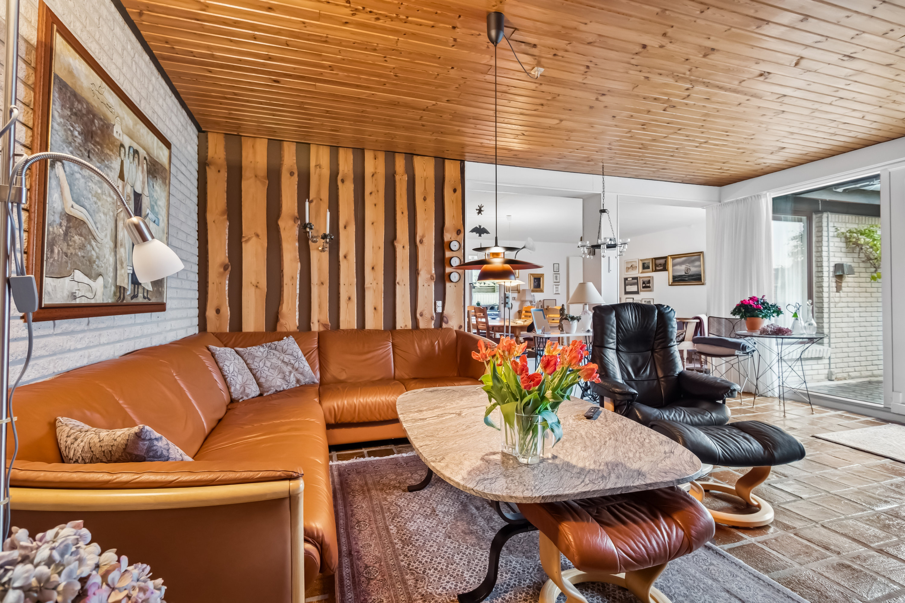 Fremhævet stue billede i fuldskærmstilstand. Billede af Nørrebred 148, 2625 Vallensbæk