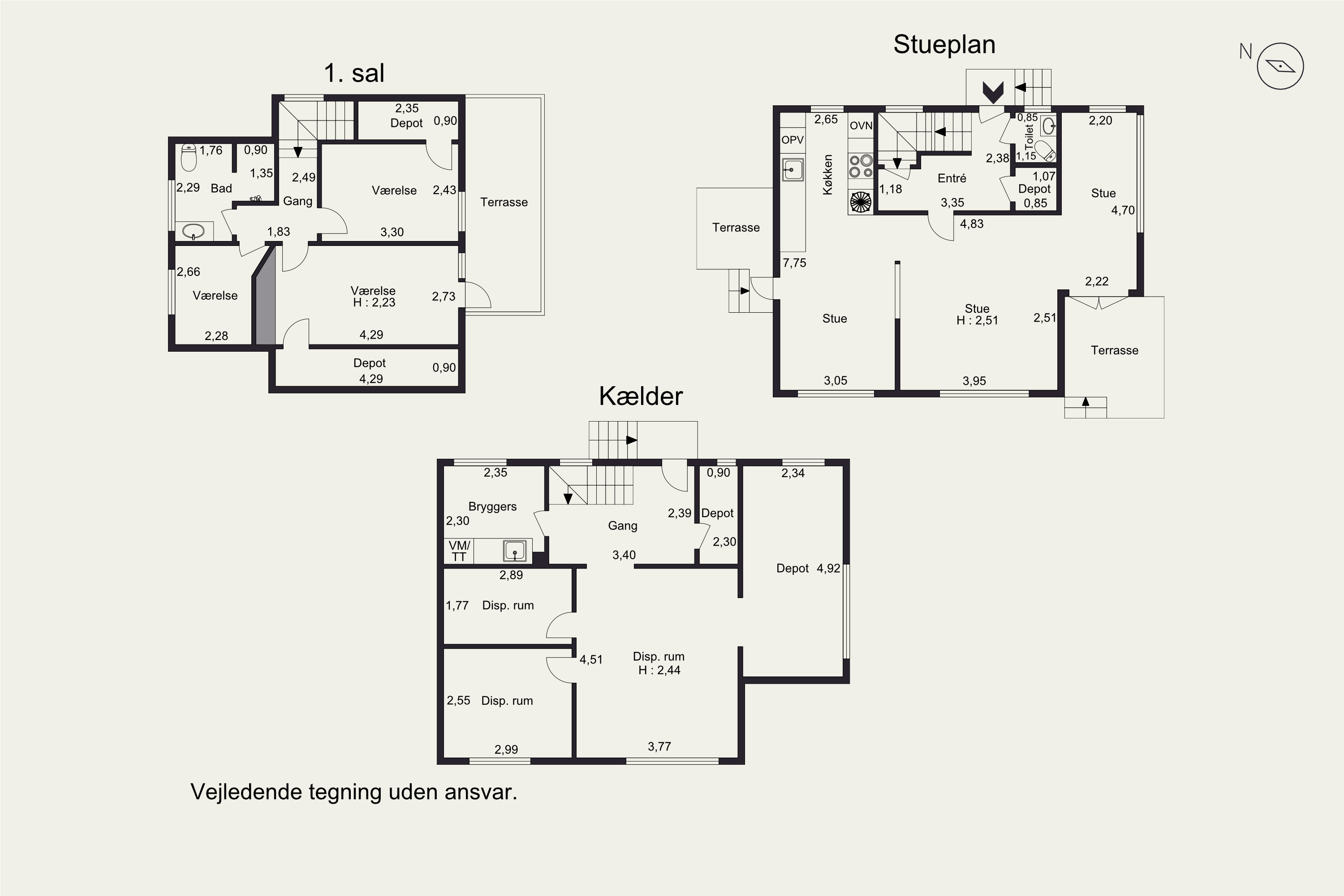 Plantegninger billede af Jørgen Brønlunds Vej 11, Risvangen , 8200 Aarhus N
