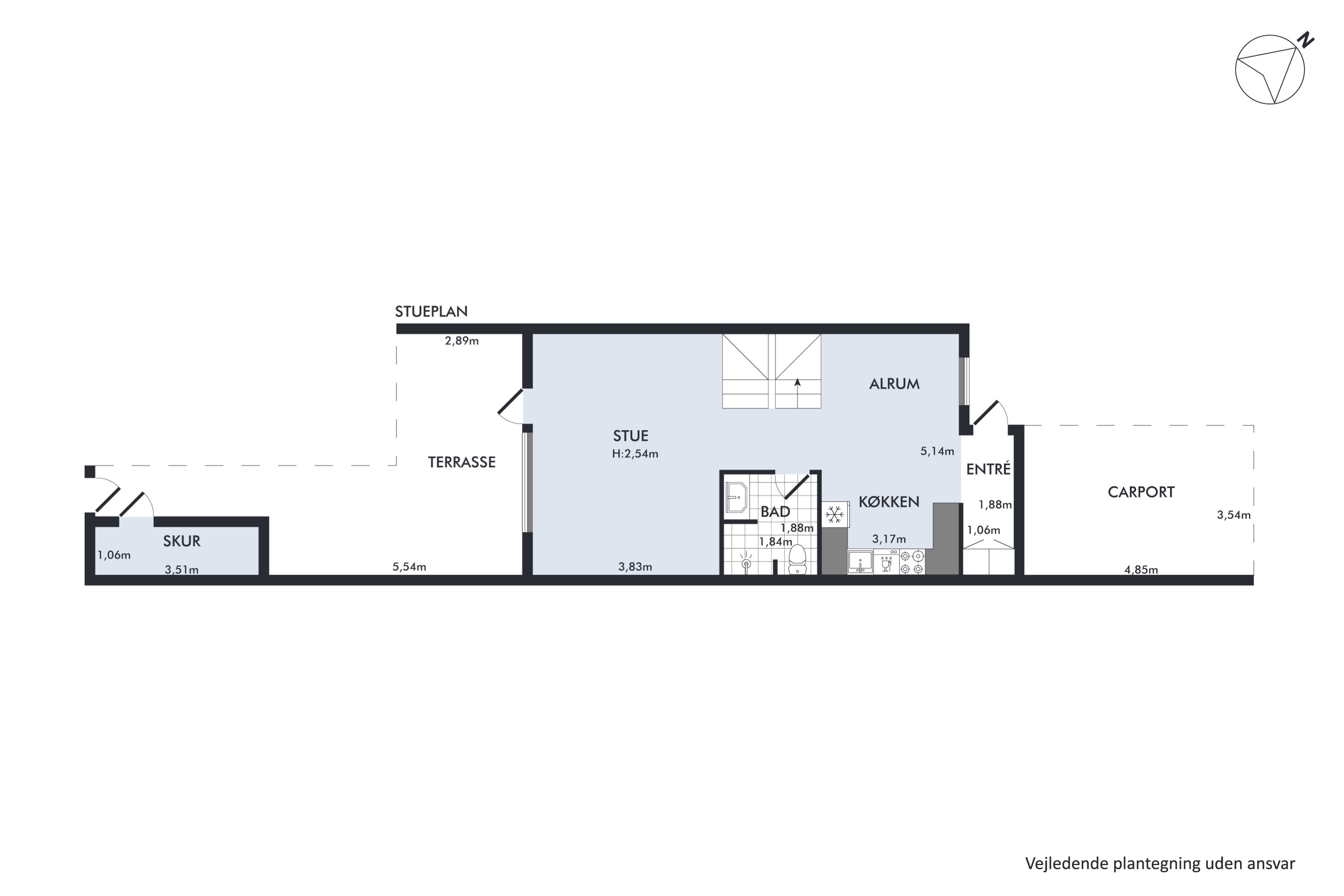 Plantegninger billede af Strandhaven 137, 2665 Vallensbæk Strand