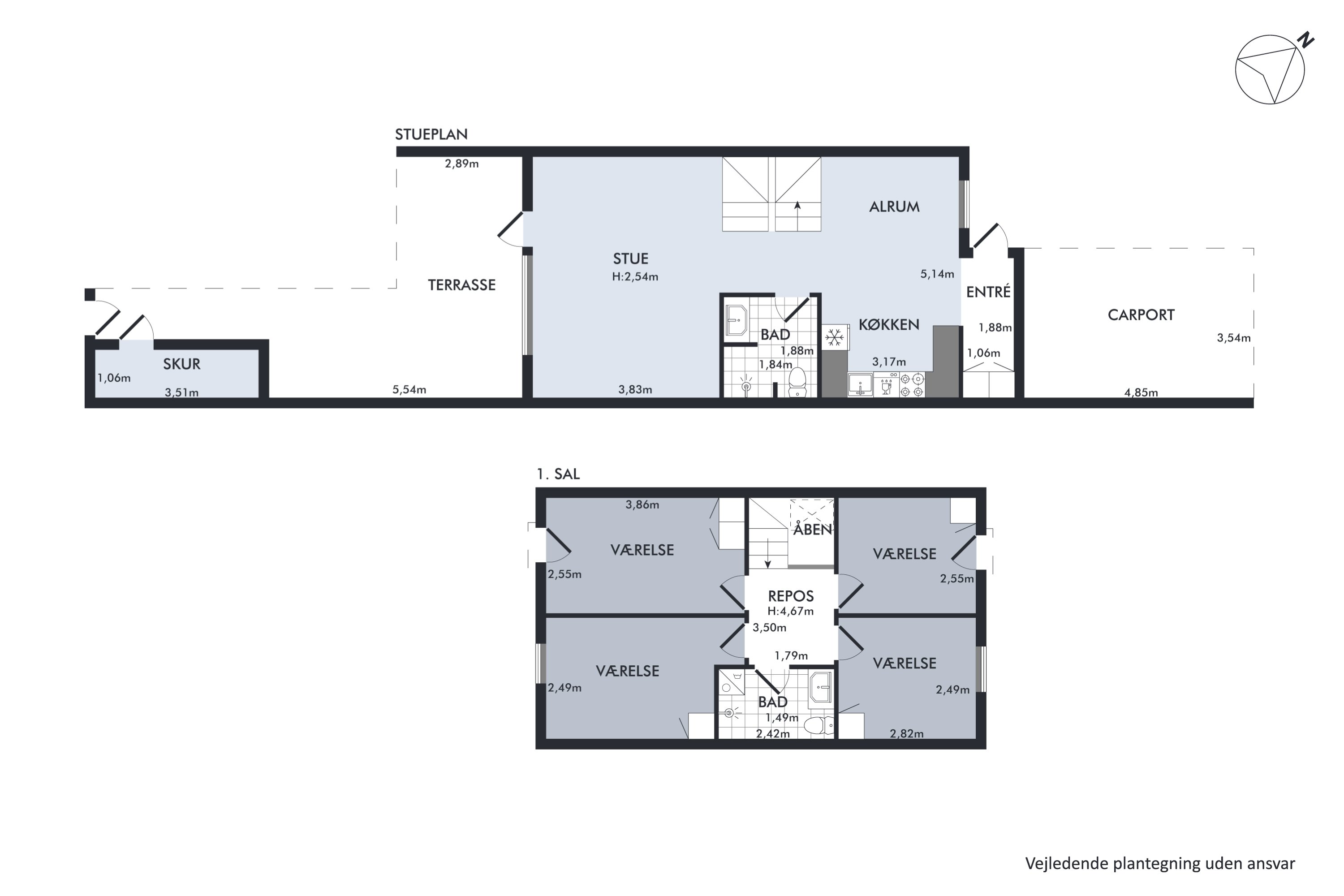 Plantegninger billede af Strandhaven 137, 2665 Vallensbæk Strand