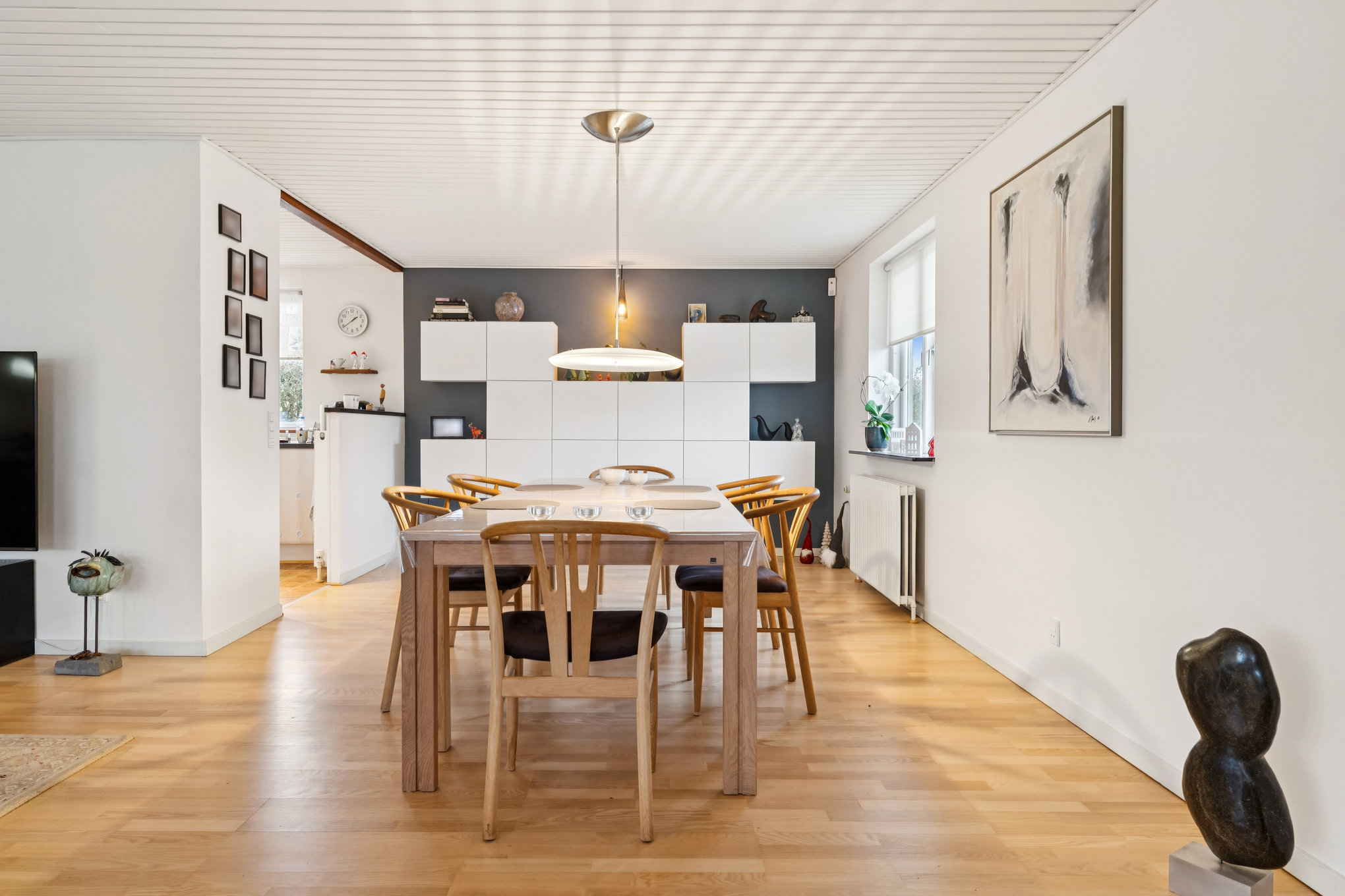 Fremhævet stue billede i fuldskærmstilstand. Billede af Stenkløvervej 13, 8920 Randers NV