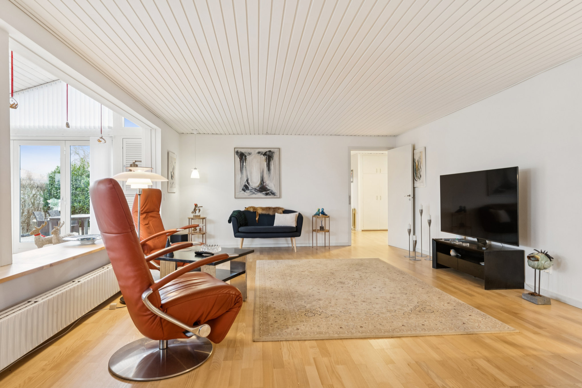 Fremhævet stue billede i fuldskærmstilstand. Billede af Stenkløvervej 13, 8920 Randers NV