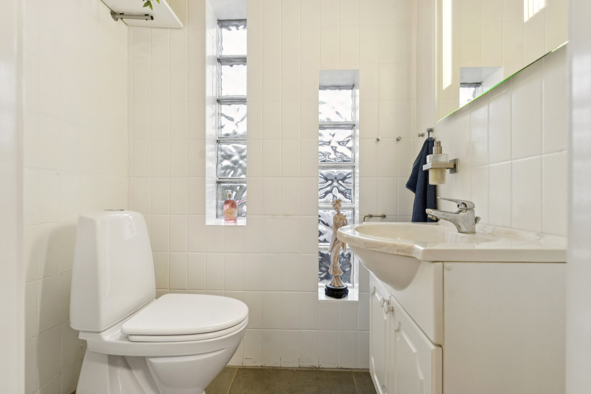 Fremhævet badeværelse billede i fuldskærmstilstand. Billede af Stenkløvervej 13, 8920 Randers NV