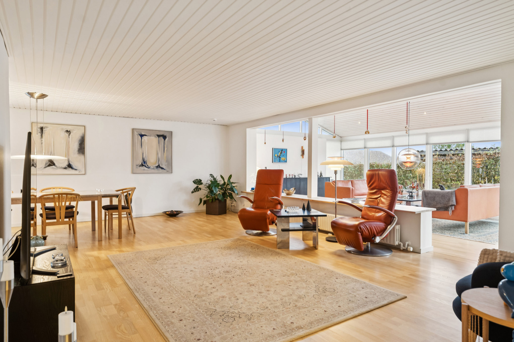 Fremhævet stue billede i fuldskærmstilstand. Billede af Stenkløvervej 13, 8920 Randers NV