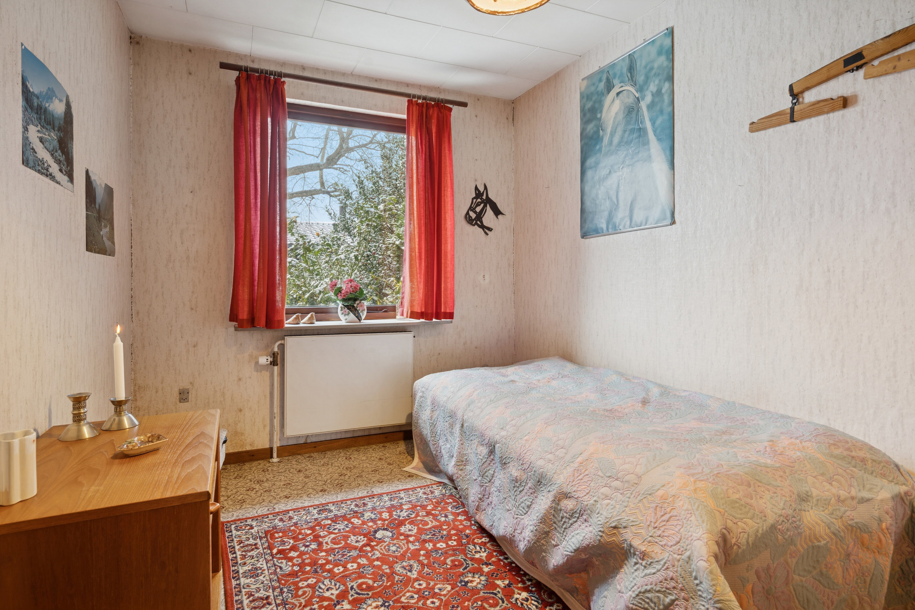 Fremhævet soveværelse billede i fuldskærmstilstand. Billede af Kærvej 6, Skuderløse, 4690 Haslev