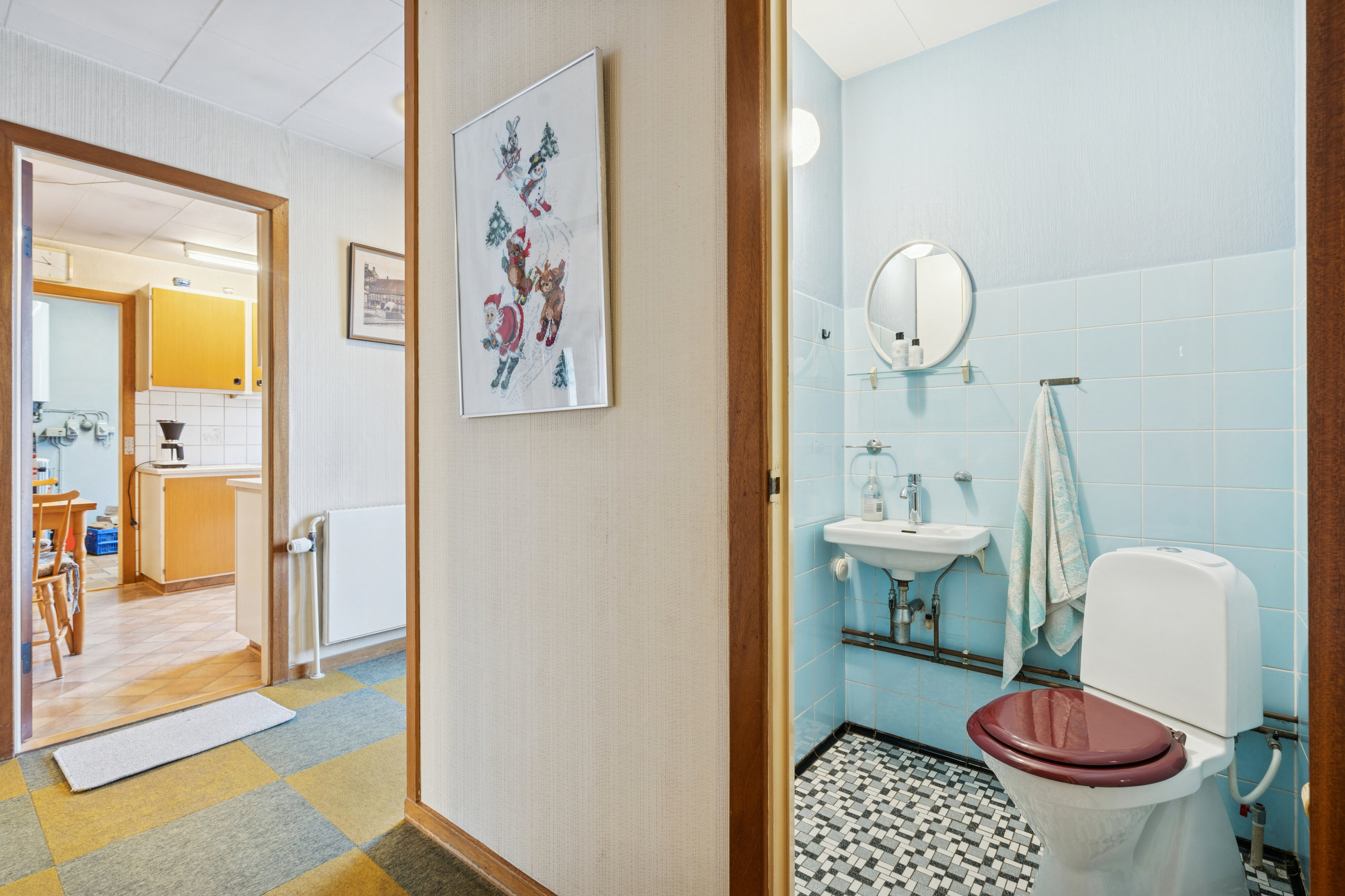 Fremhævet gang billede i fuldskærmstilstand. Billede af Kærvej 6, Skuderløse, 4690 Haslev