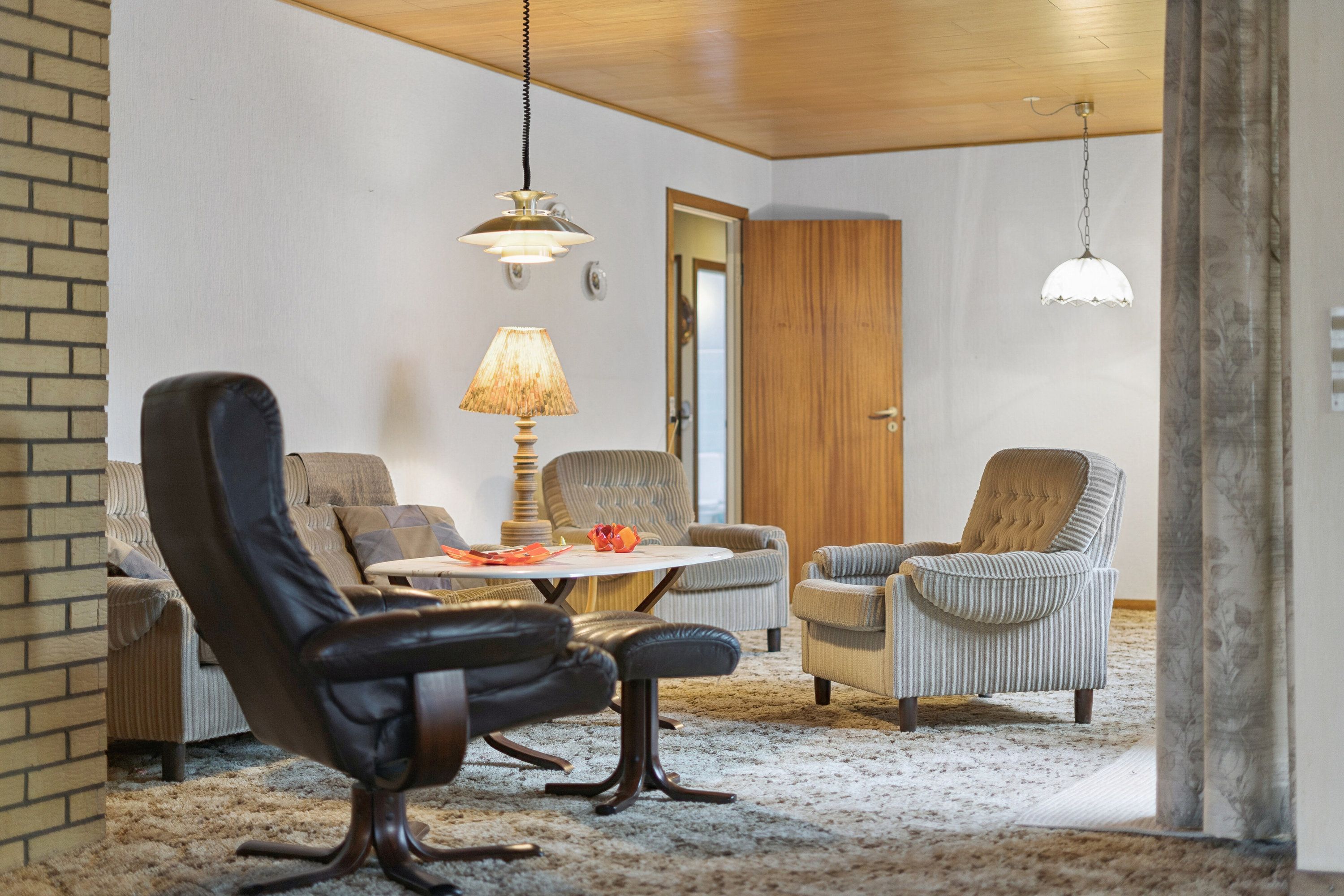 Fremhævet stue billede i fuldskærmstilstand. Billede af Kærvej 6, Skuderløse, 4690 Haslev