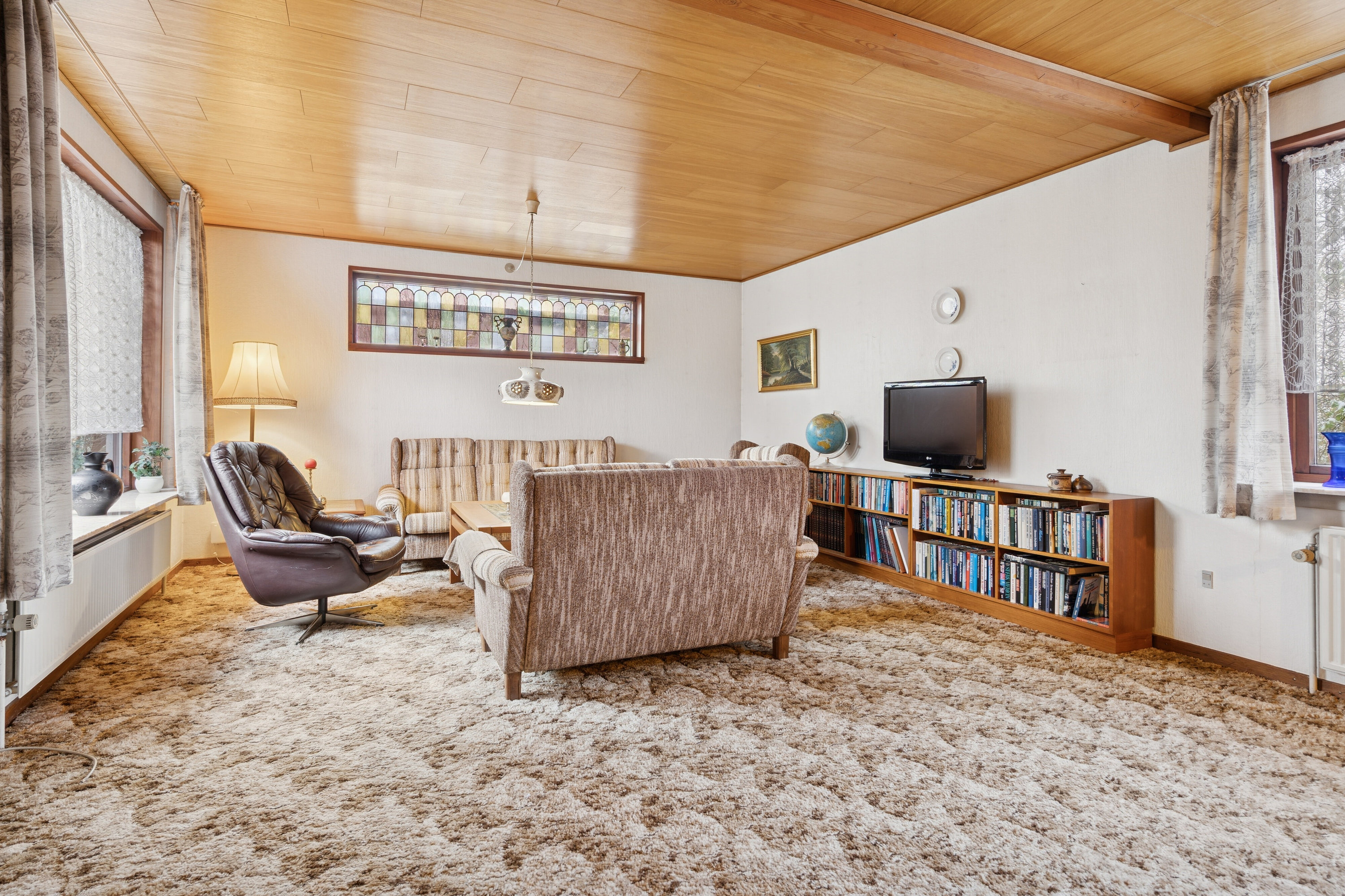 Fremhævet stue billede i fuldskærmstilstand. Billede af Kærvej 6, Skuderløse, 4690 Haslev