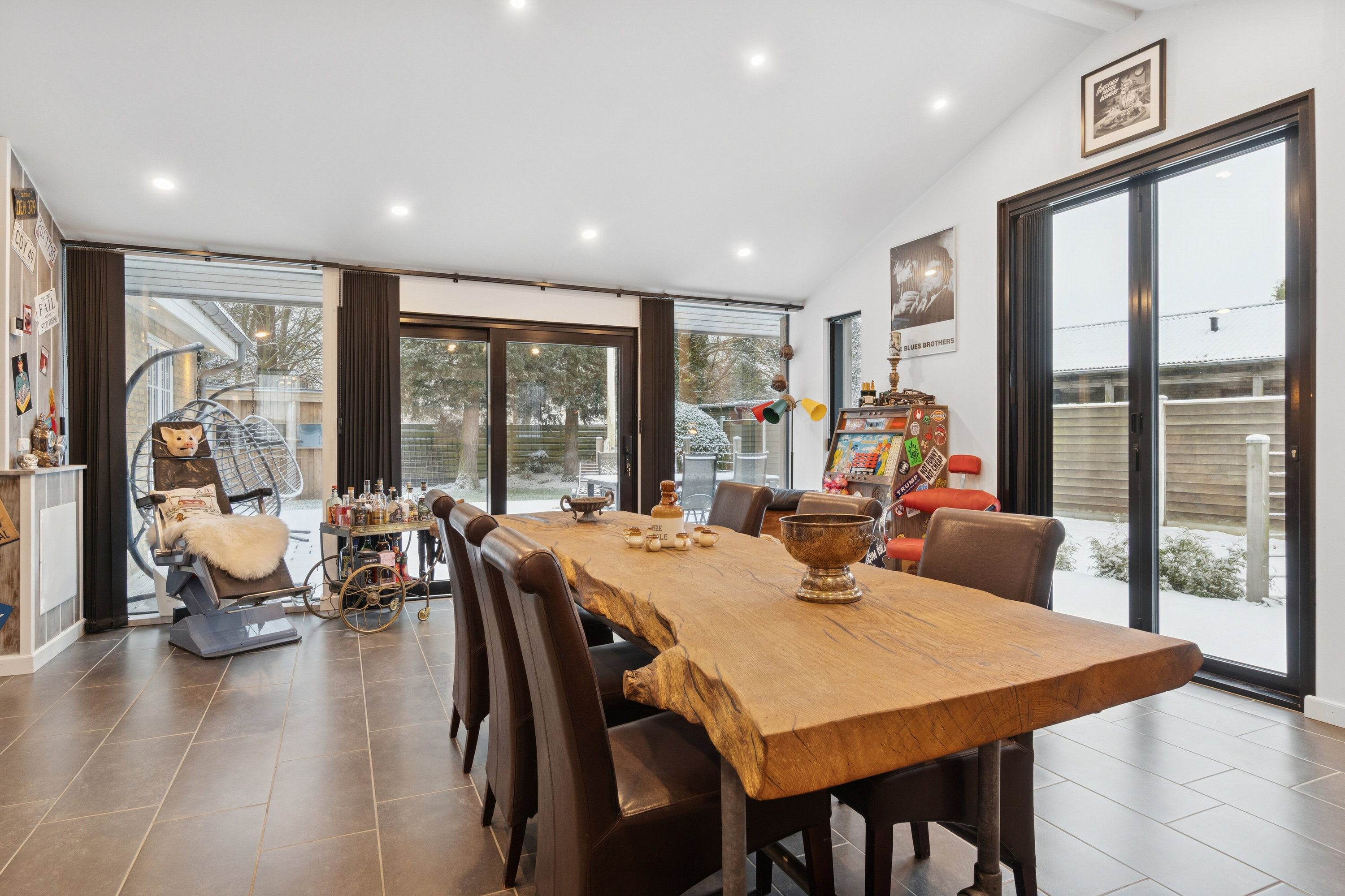 Fremhævet spisestue billede i fuldskærmstilstand. Billede af Ulsevej 30, Olstrup, 4690 Haslev