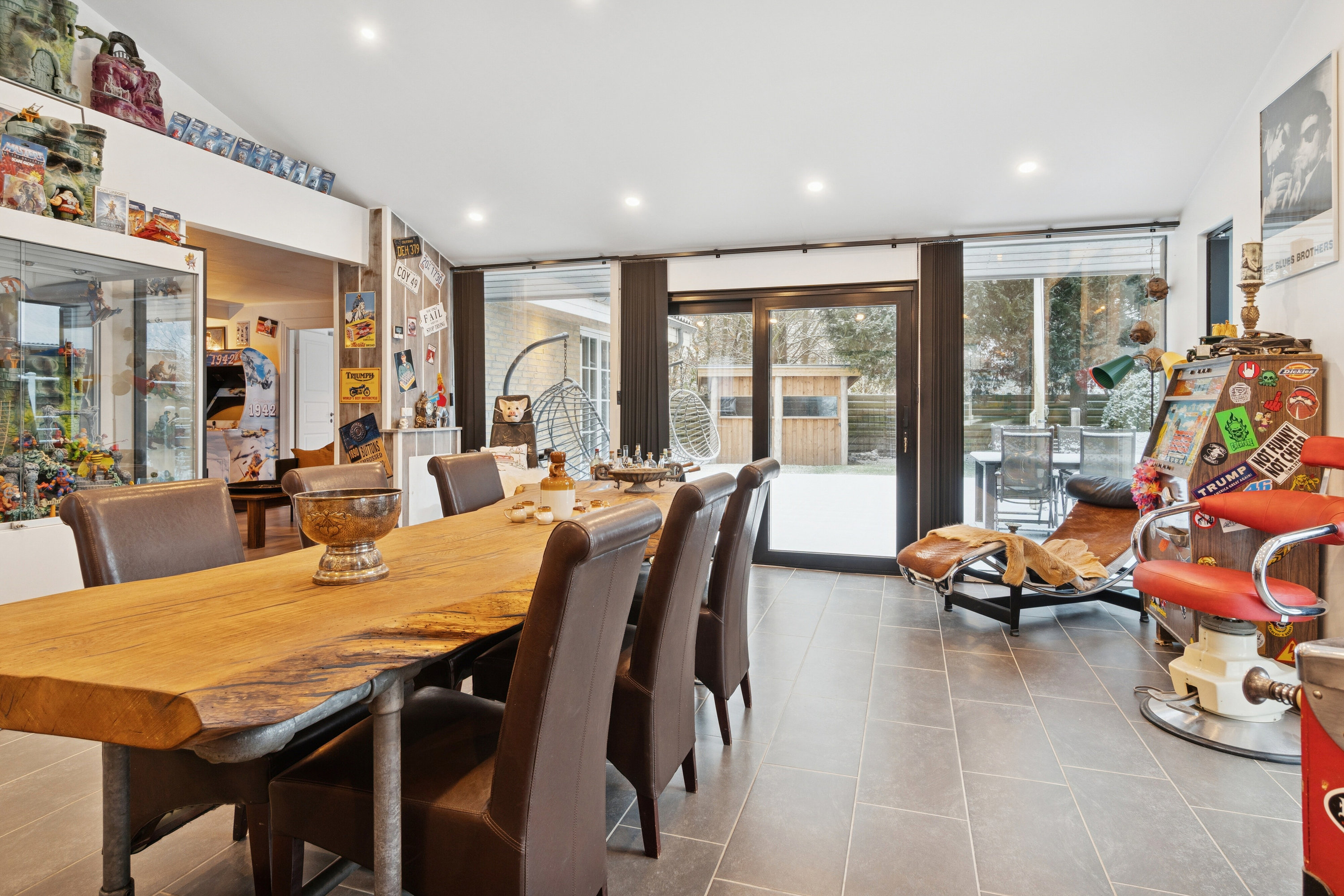 Fremhævet spisestue billede i fuldskærmstilstand. Billede af Ulsevej 30, Olstrup, 4690 Haslev