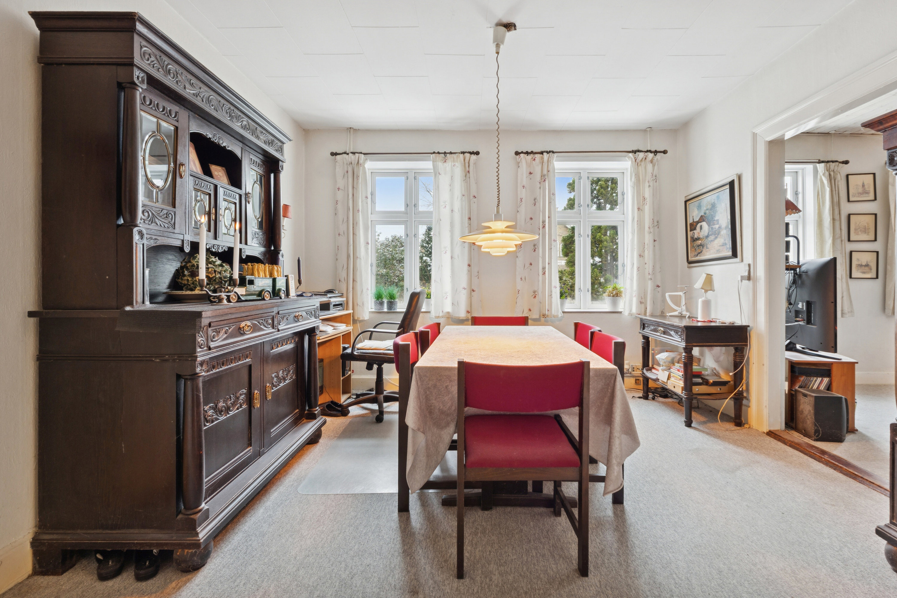 Fremhævet spisestue billede i fuldskærmstilstand. Billede af Assensvej 157A, 5771 Stenstrup