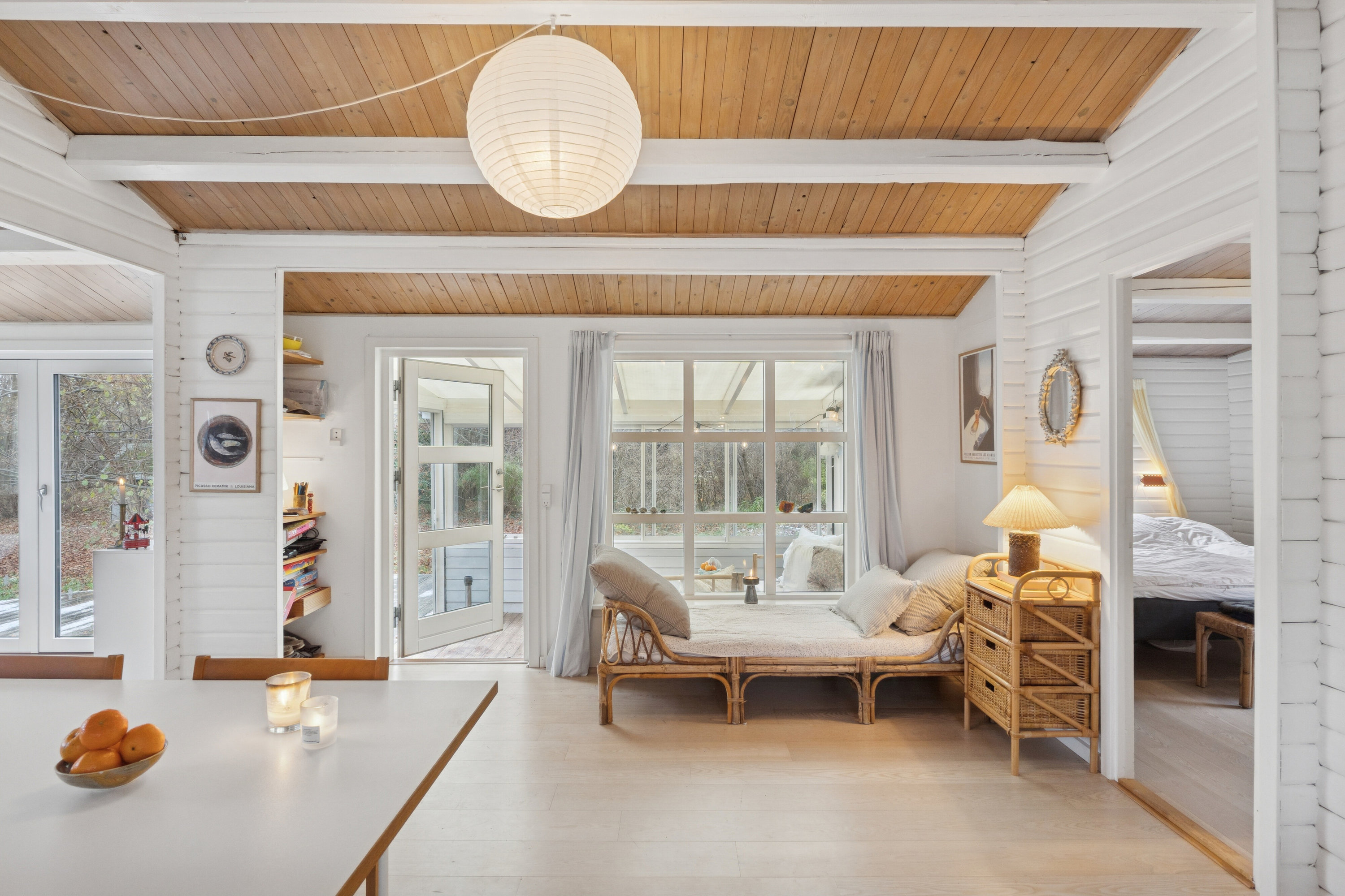 Fremhævet stue billede i fuldskærmstilstand. Billede af Jens Hansensvej 9, 3360 Liseleje