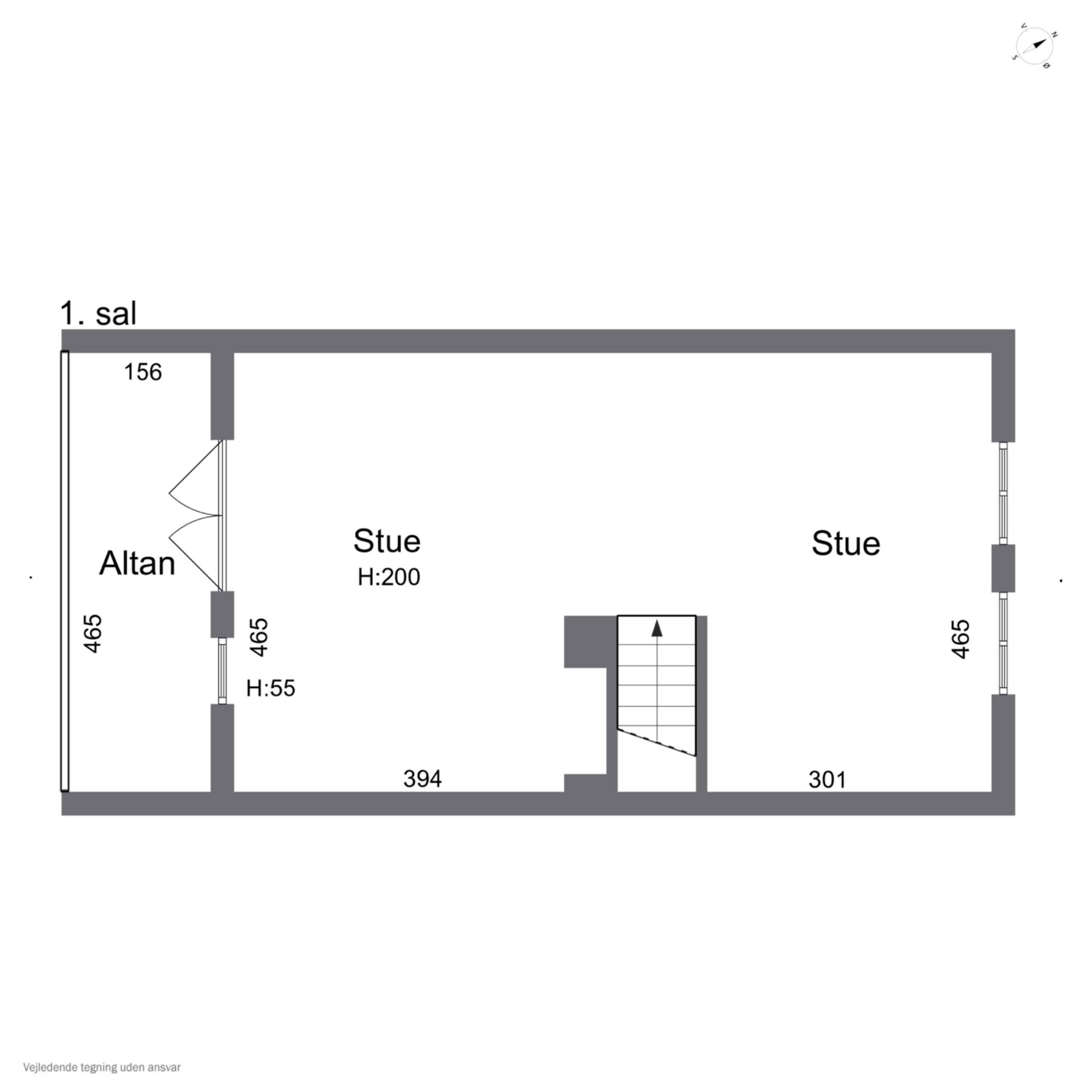 Plantegninger billede af Gøgeurtvej 3, 4760 Vordingborg