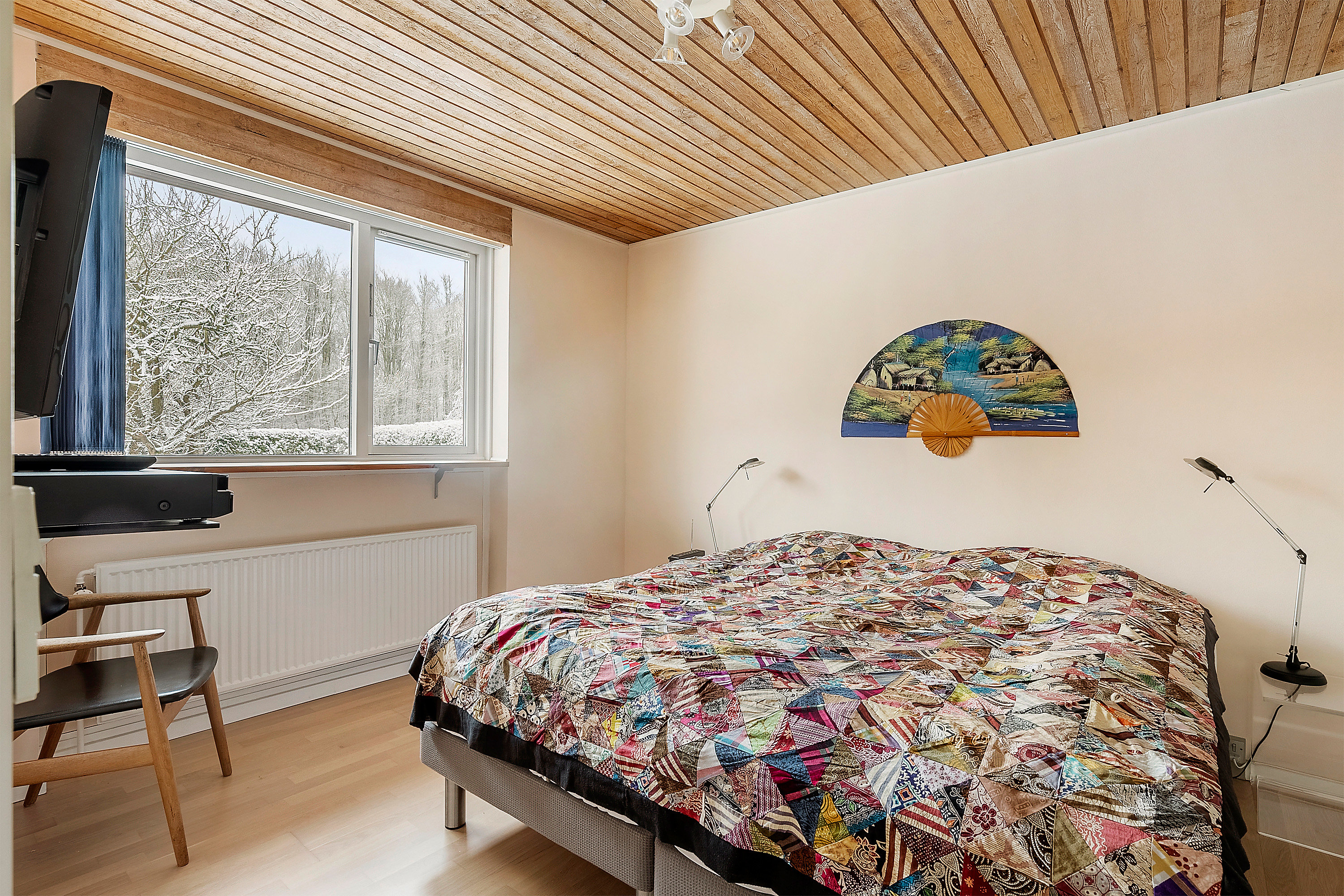 Fremhævet soveværelse billede i fuldskærmstilstand. Billede af Havremarken 4, 8362 Hørning