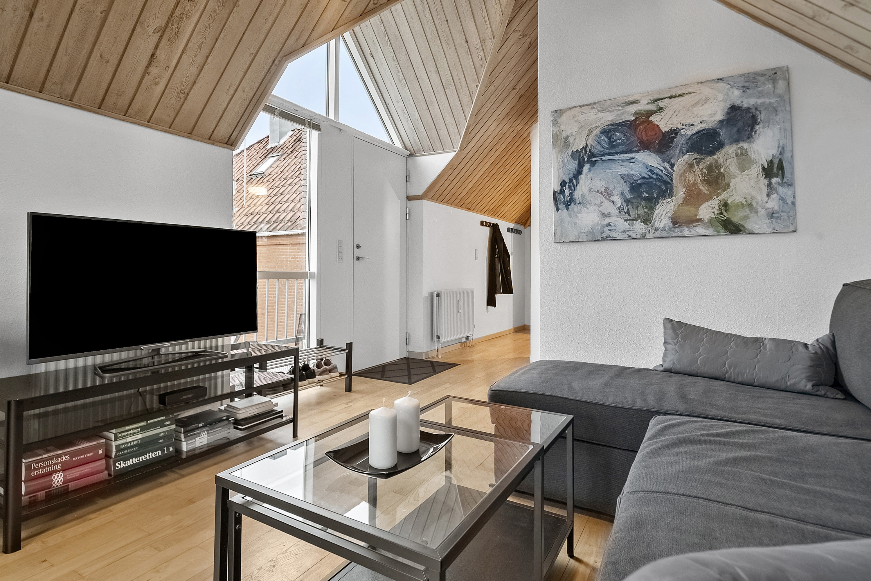 Fremhævet stue billede i fuldskærmstilstand. Billede af Egegade 22, 1., 8200 Aarhus N