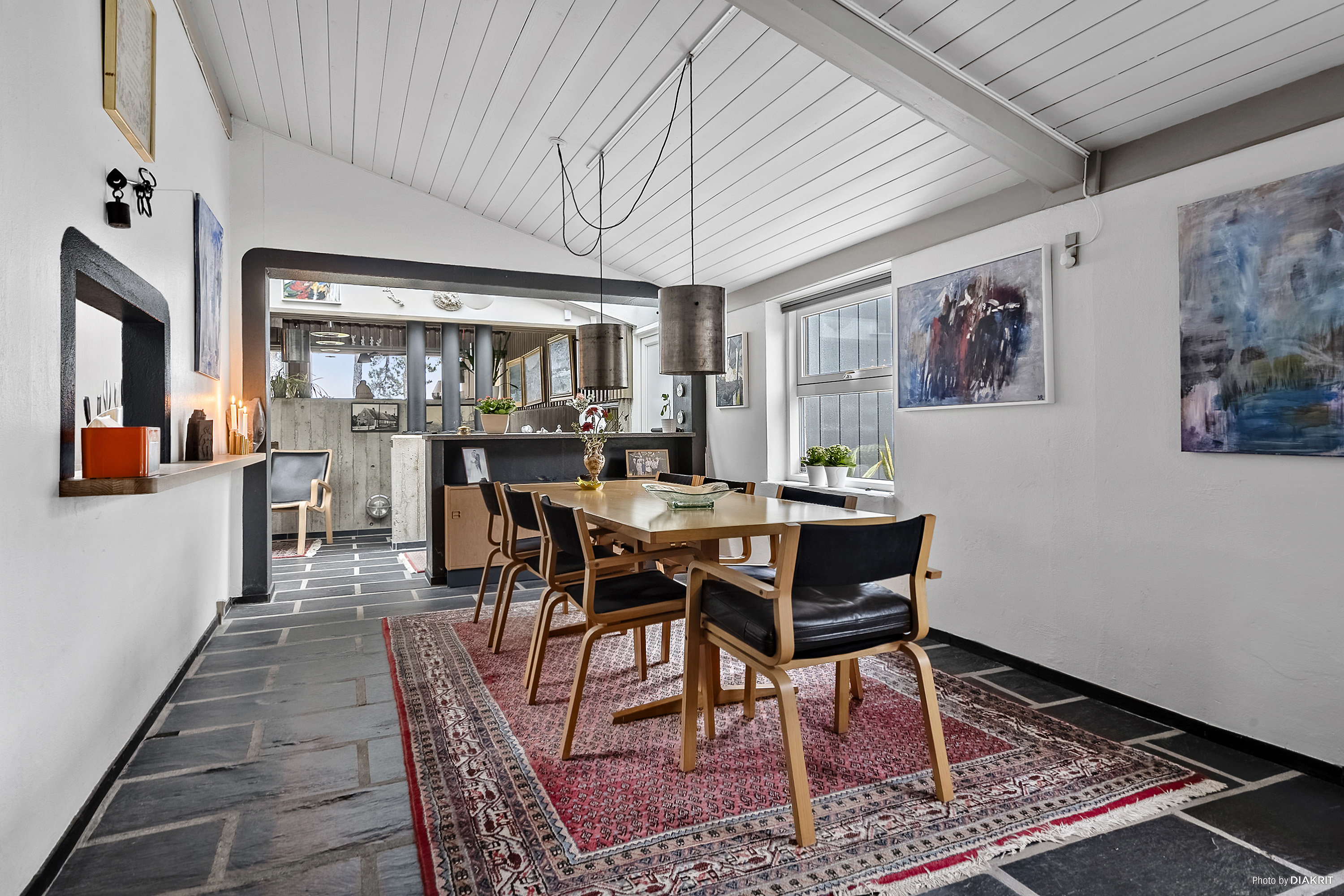 Fremhævet spisestue billede i fuldskærmstilstand. Billede af Nyvej 5, Hou, 8300 Odder