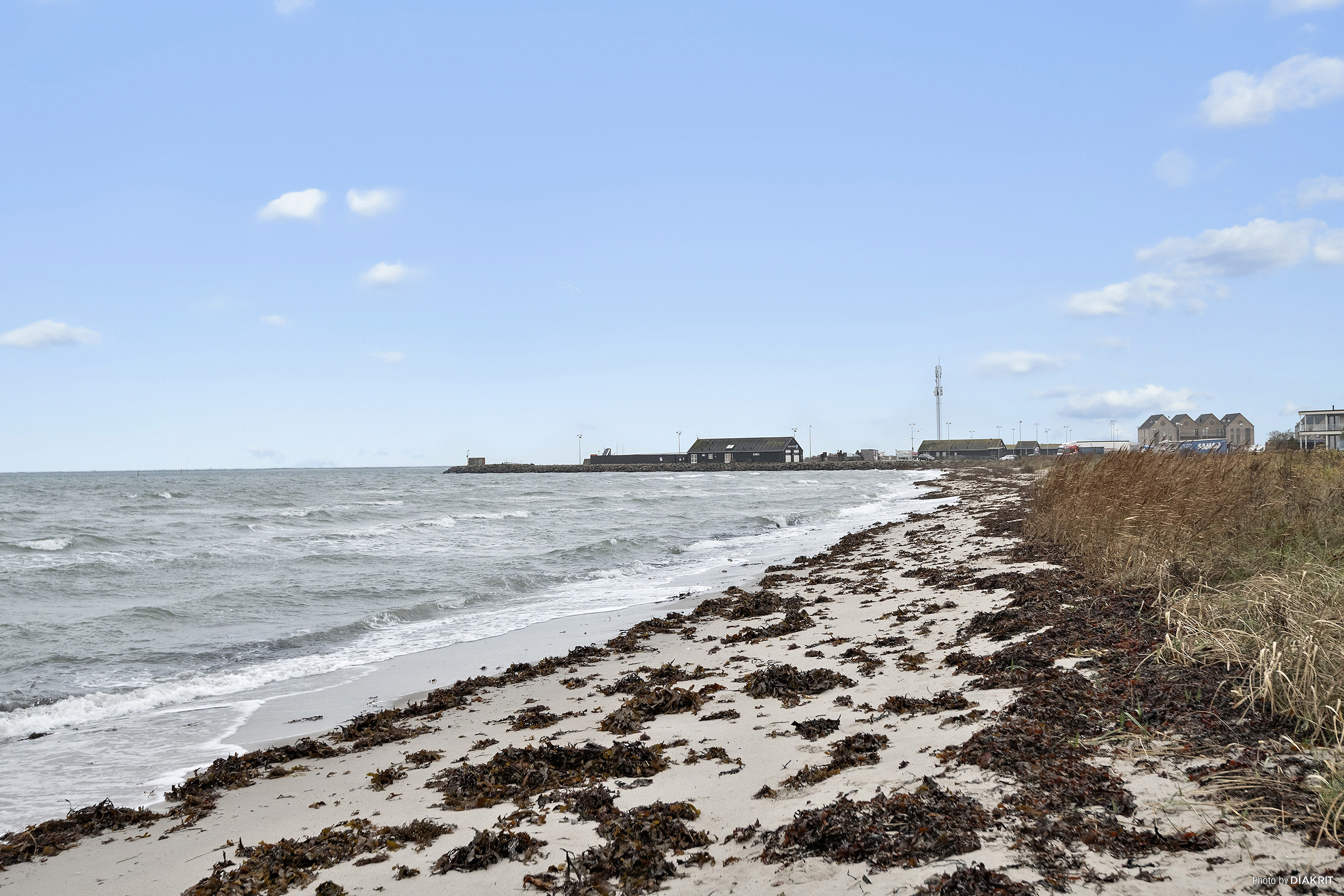 Fremhævet havudsigt billede i fuldskærmstilstand. Billede af Nyvej 5, Hou, 8300 Odder