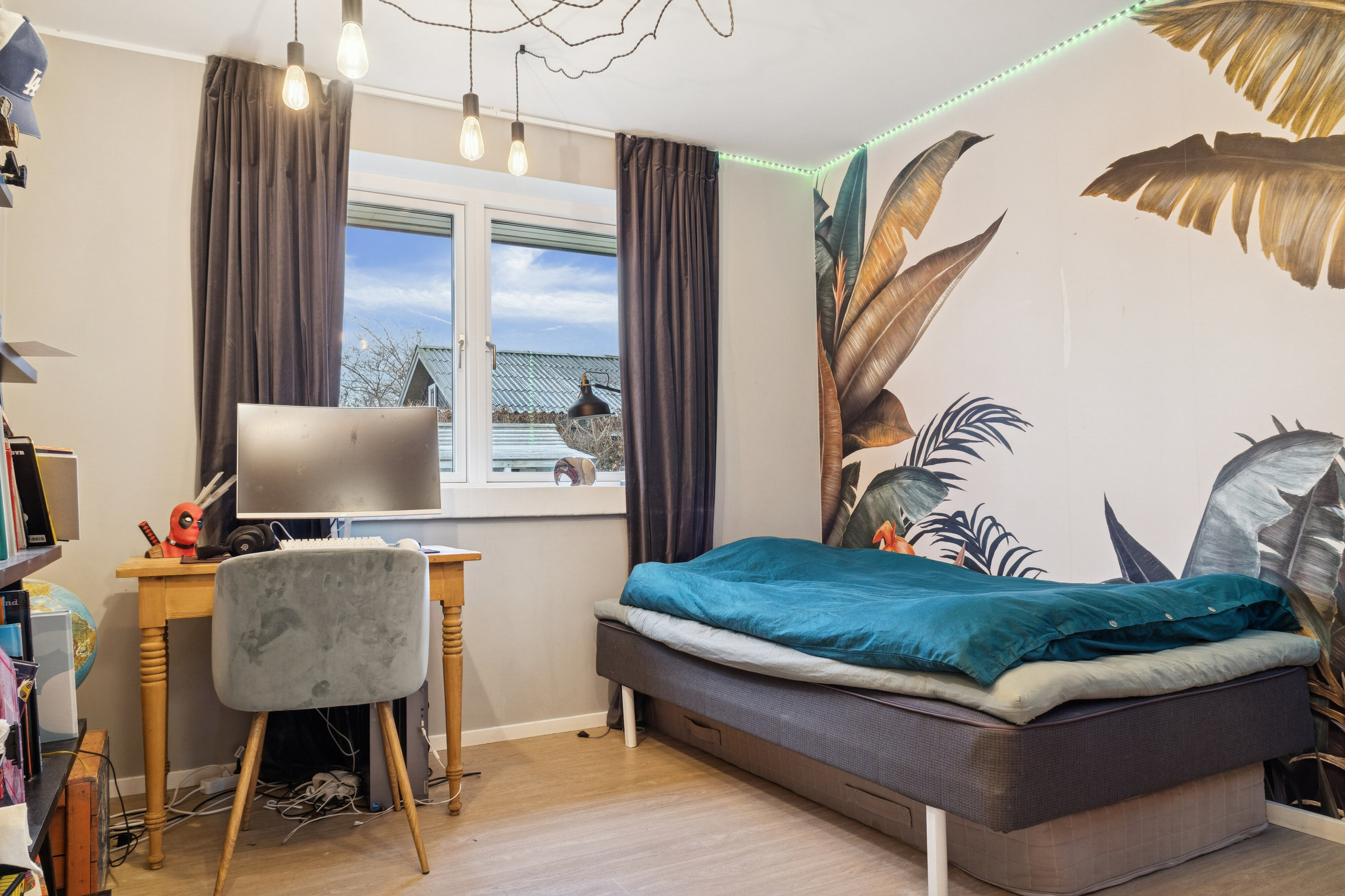 Fremhævet soveværelse billede i fuldskærmstilstand. Billede af Sommervej 13, 4040 Jyllinge