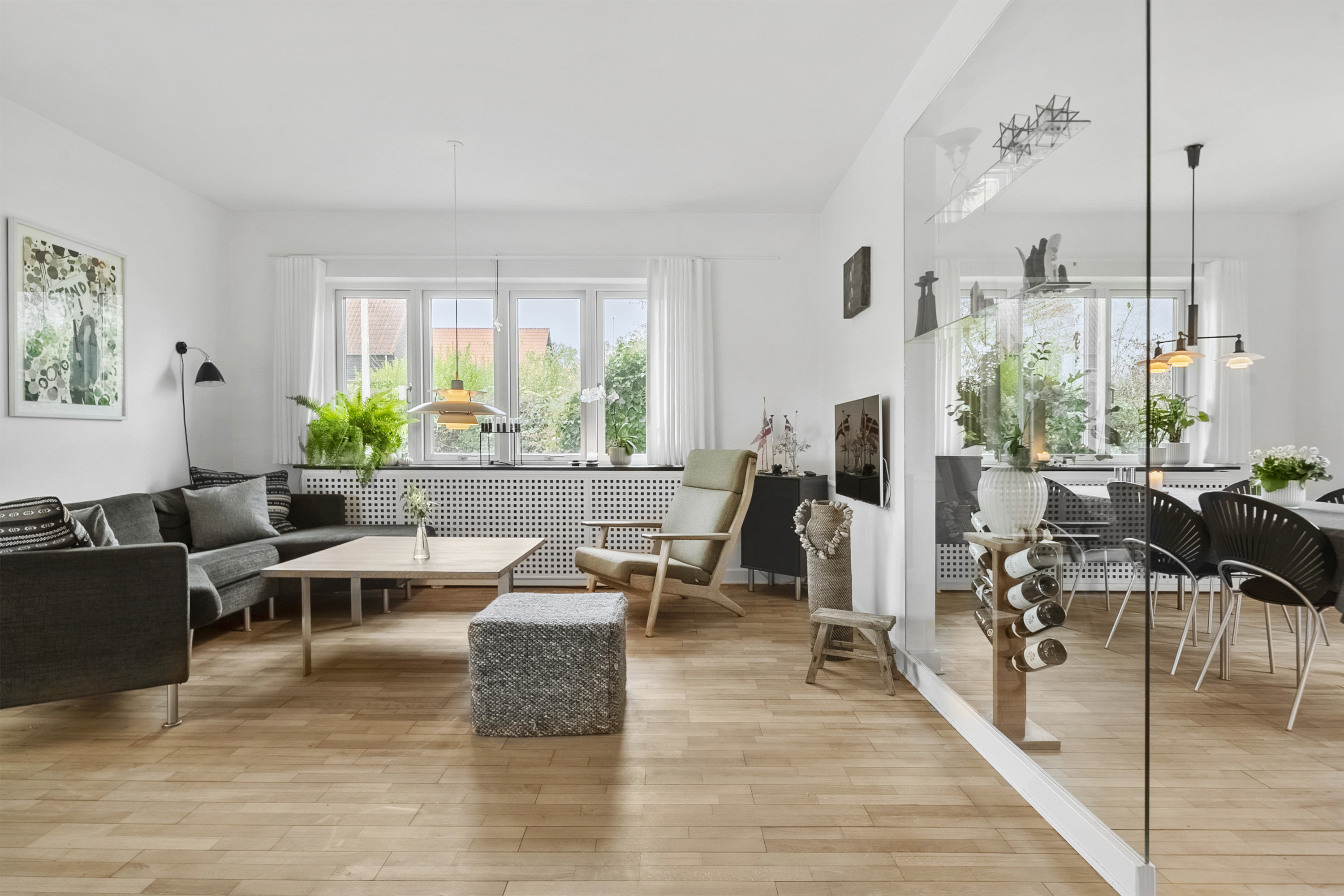 Miniaturebillede 1: stue. Billede af Jørgen Brønlunds Vej 11, Risvangen , 8200 Aarhus N